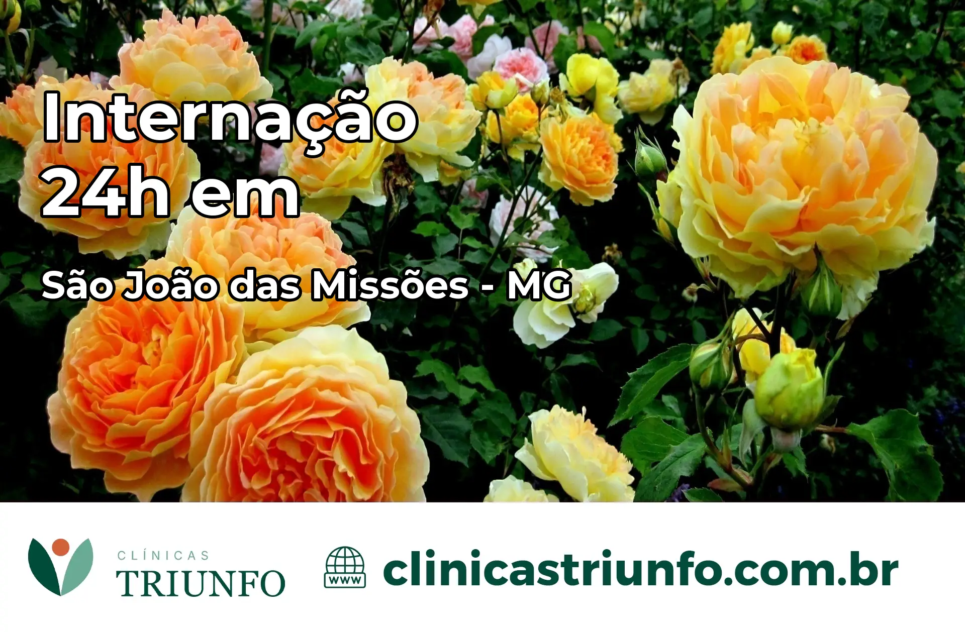 Internação 24 horas em São João das Missões – MG
