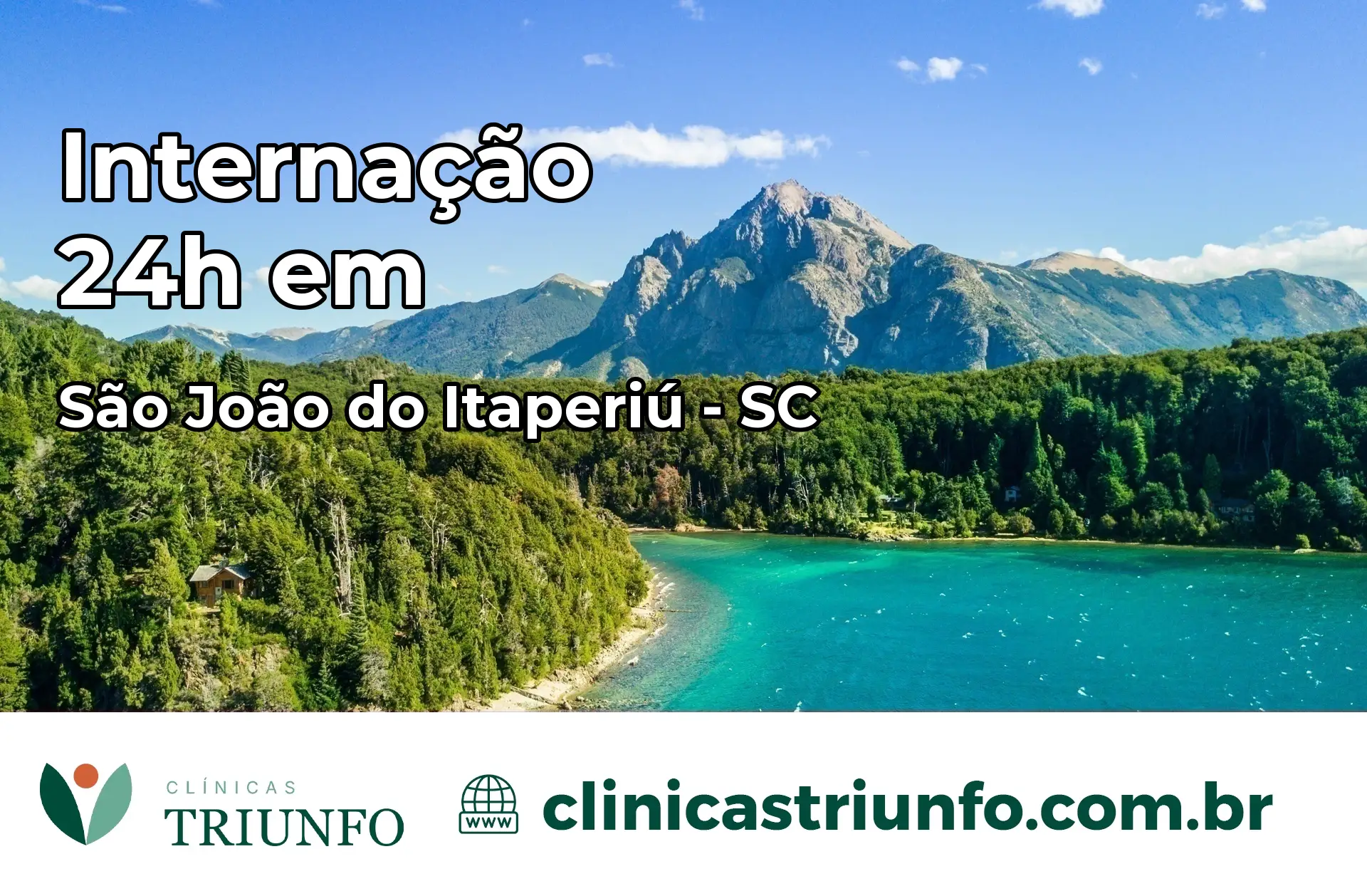 Internação 24 horas em São João do Itaperiú – SC