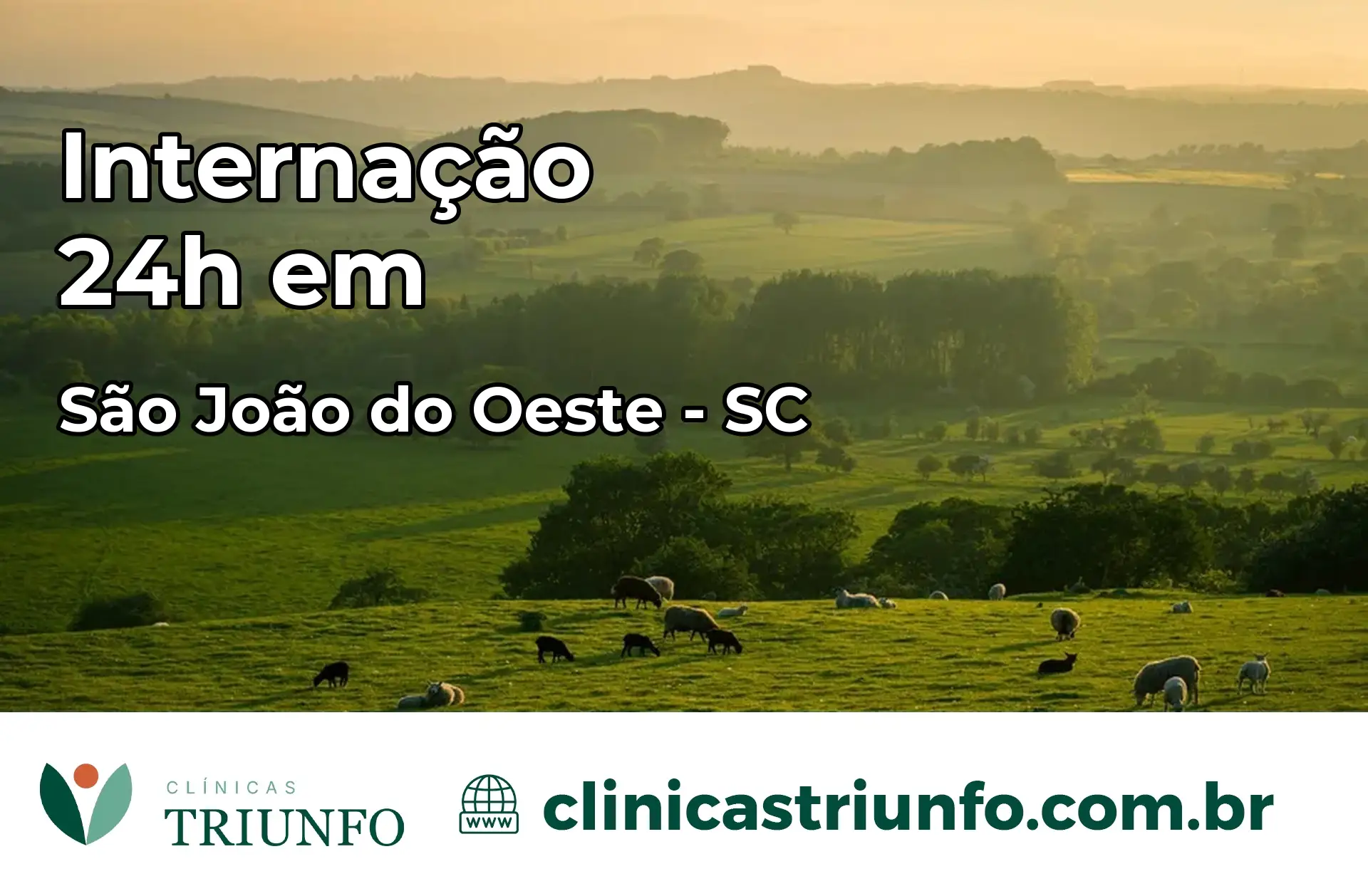 Internação 24 horas em São João do Oeste – SC