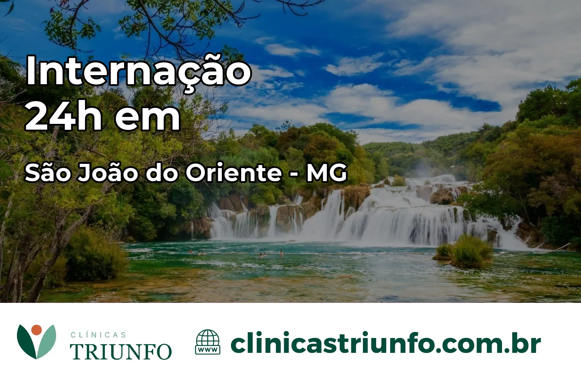 Internação 24 horas em São João do Oriente – MG