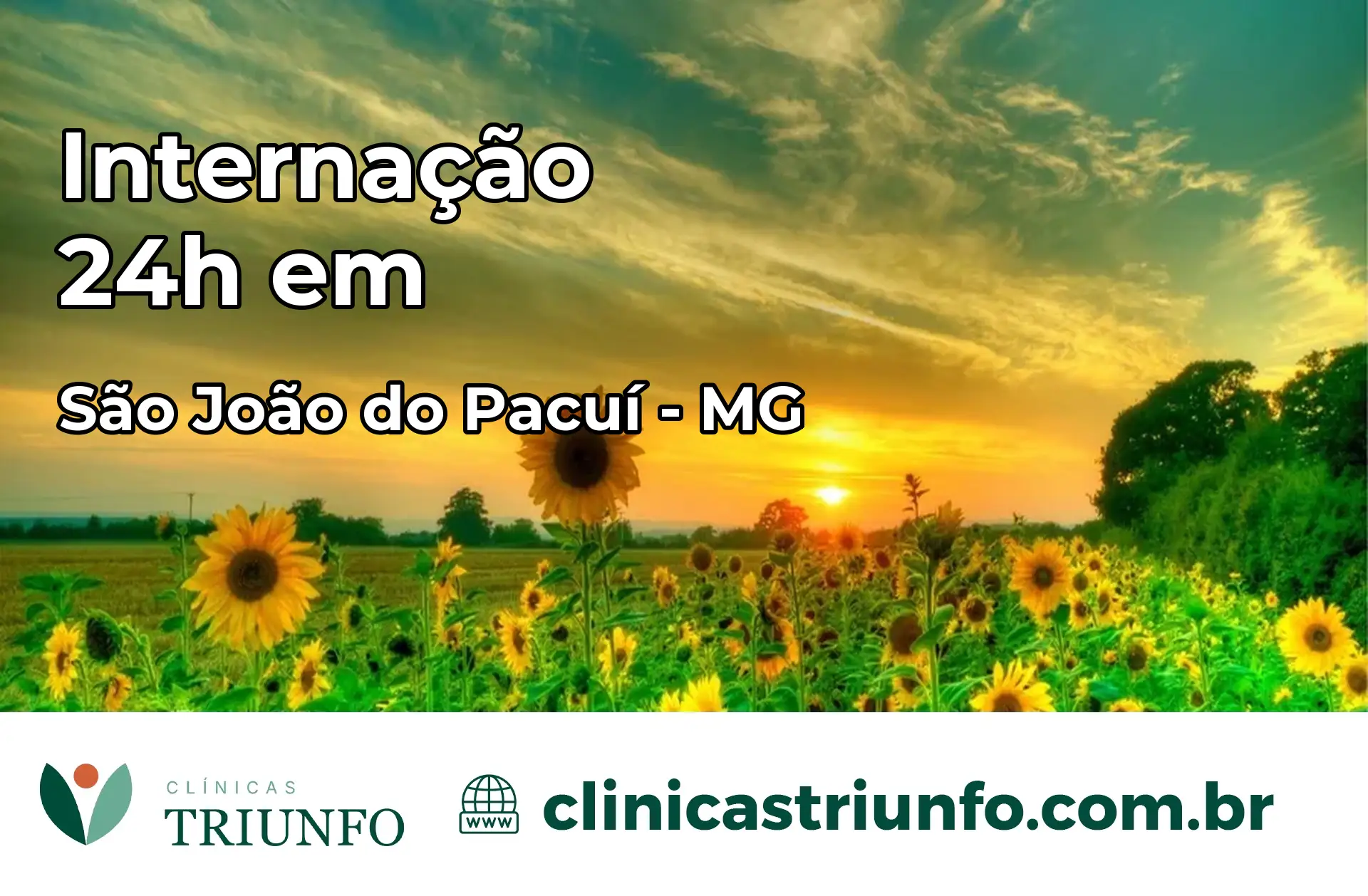 Internação 24 horas em São João do Pacuí – MG