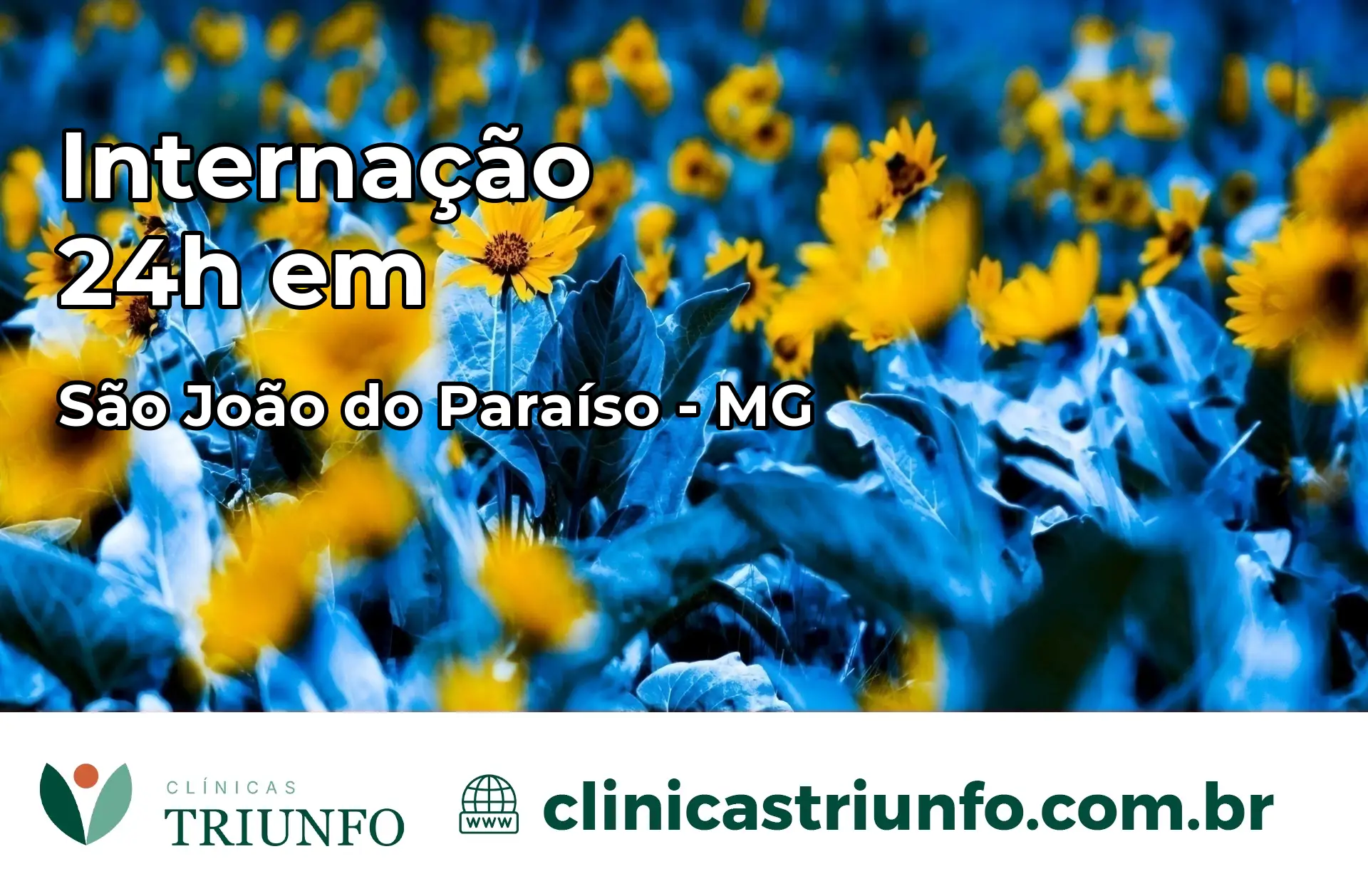 Internação 24 horas em São João do Paraíso – MG