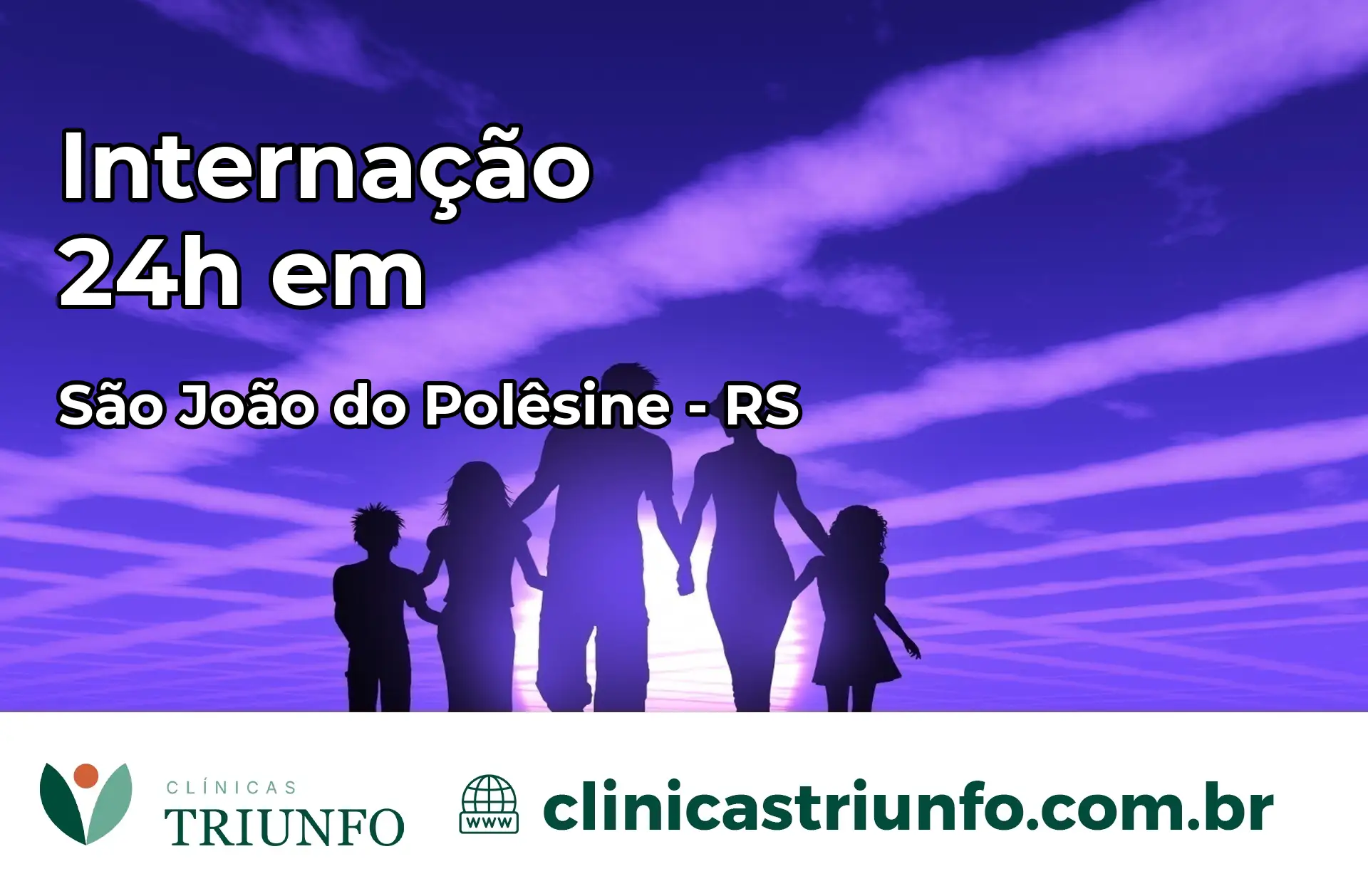 Internação 24 horas em São João do Polêsine – RS