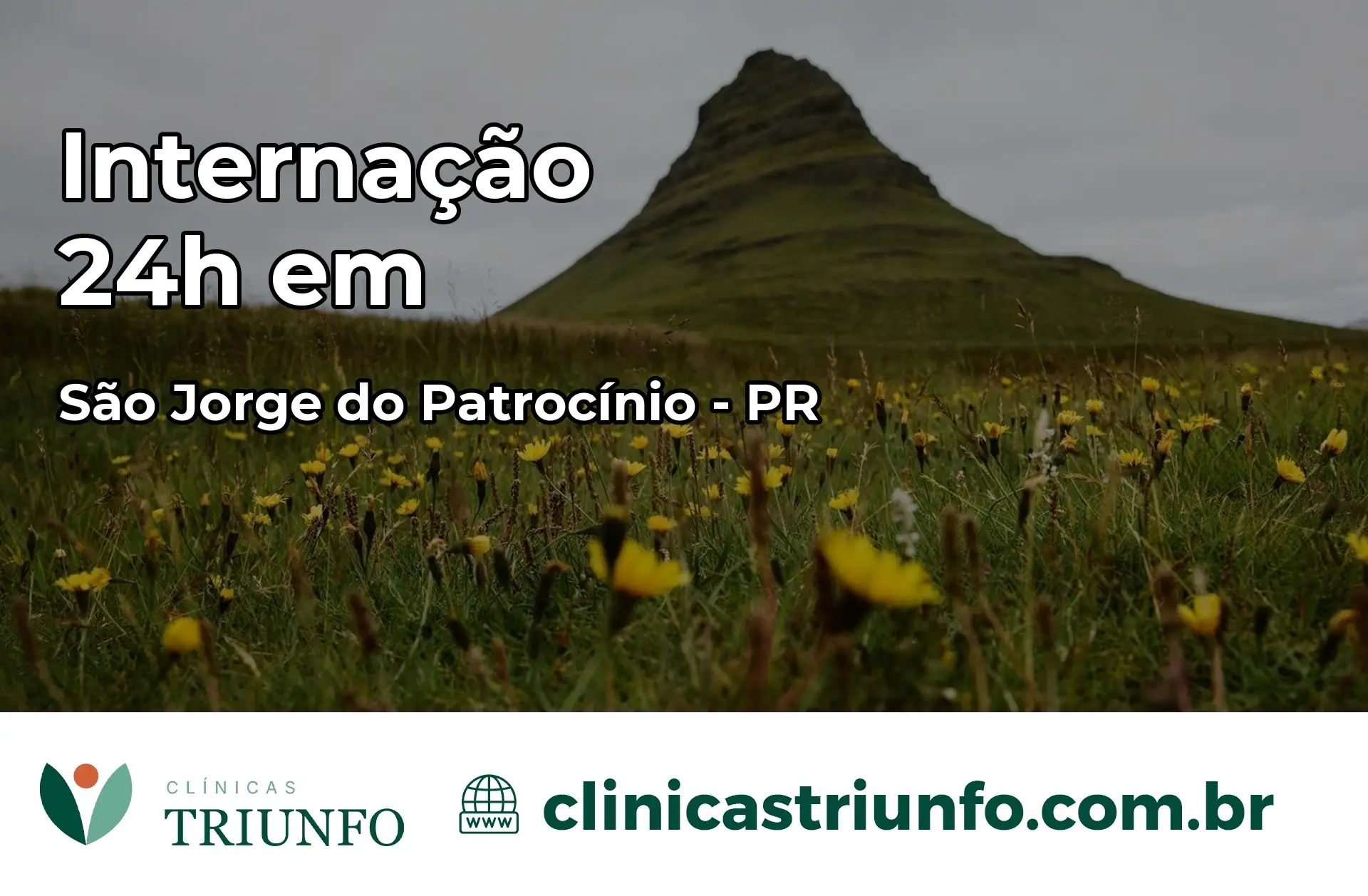 Internação 24 horas em São Jorge do Patrocínio – PR