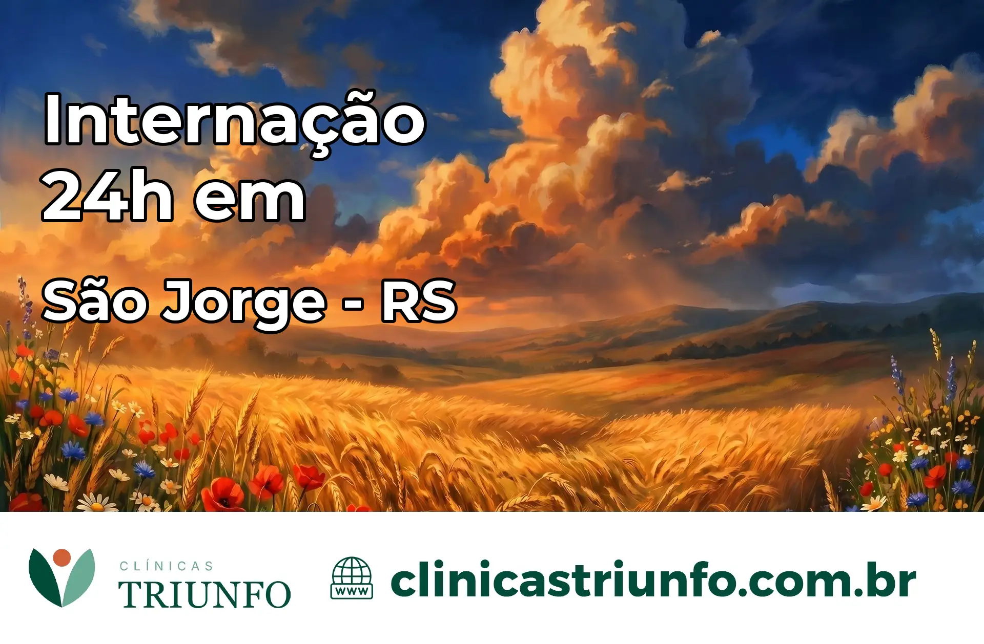 Internação 24 horas em São Jorge – RS