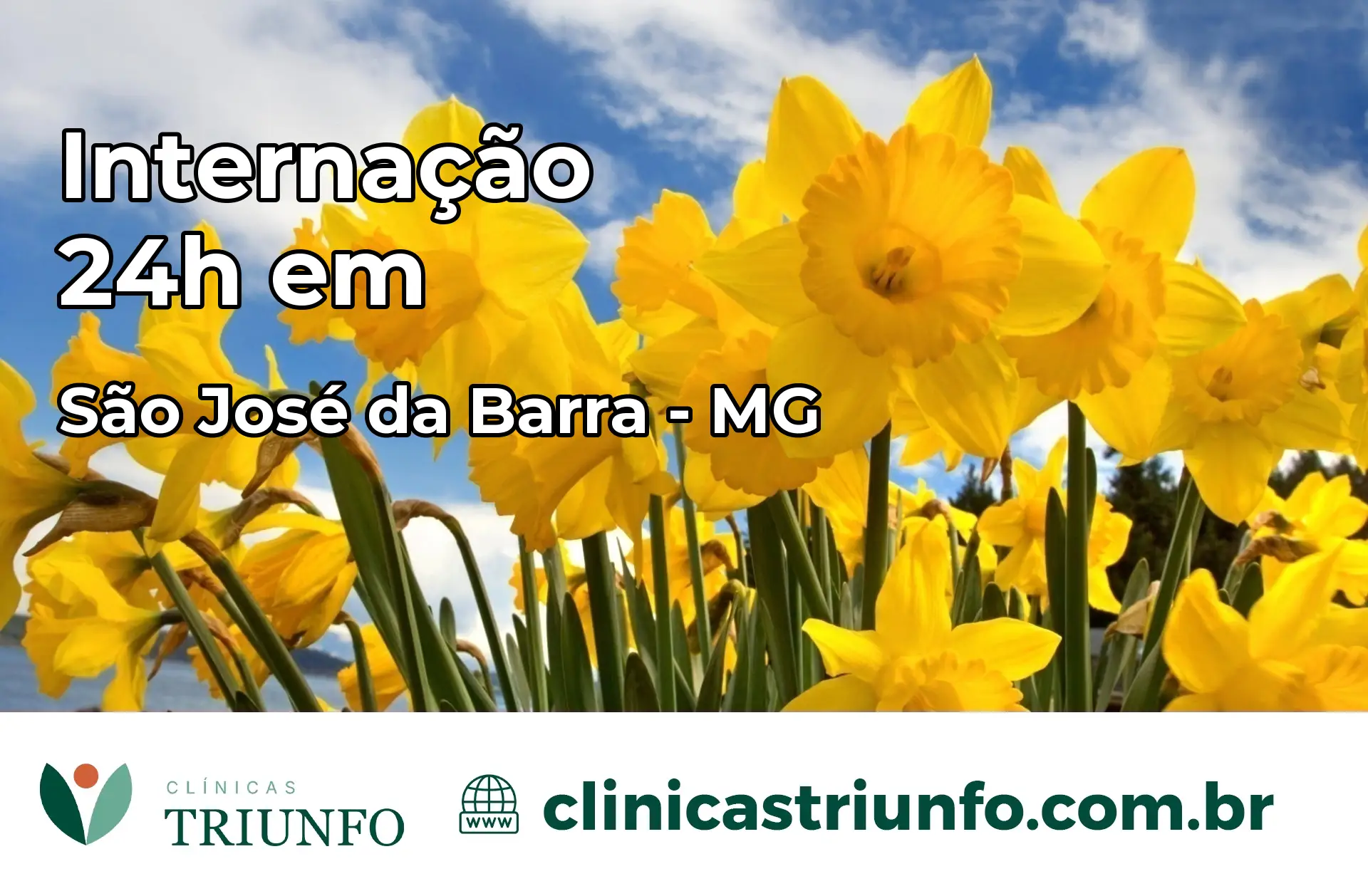 Internação 24 horas em São José da Barra – MG