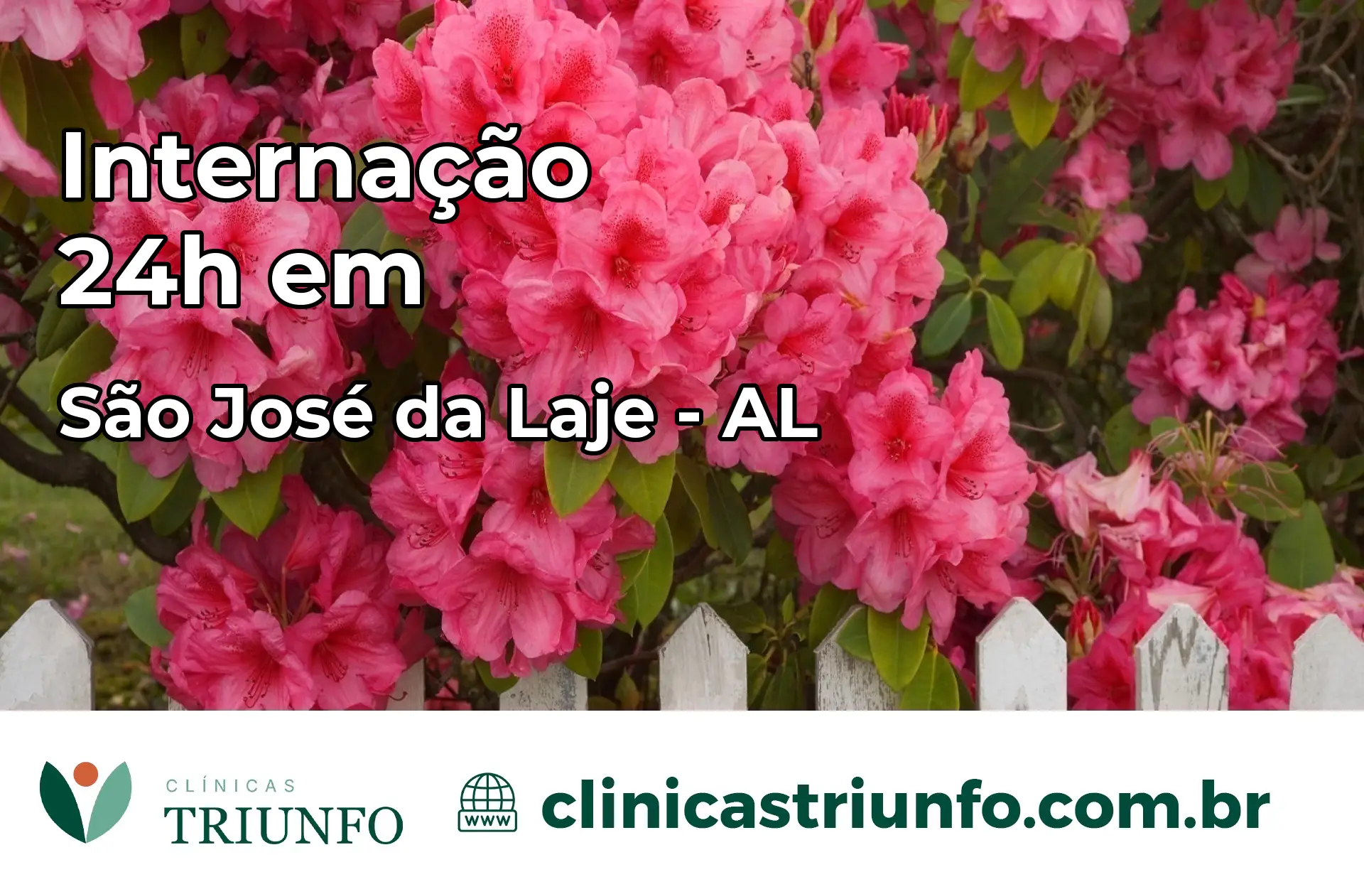 Internação 24 horas em São José da Laje – AL