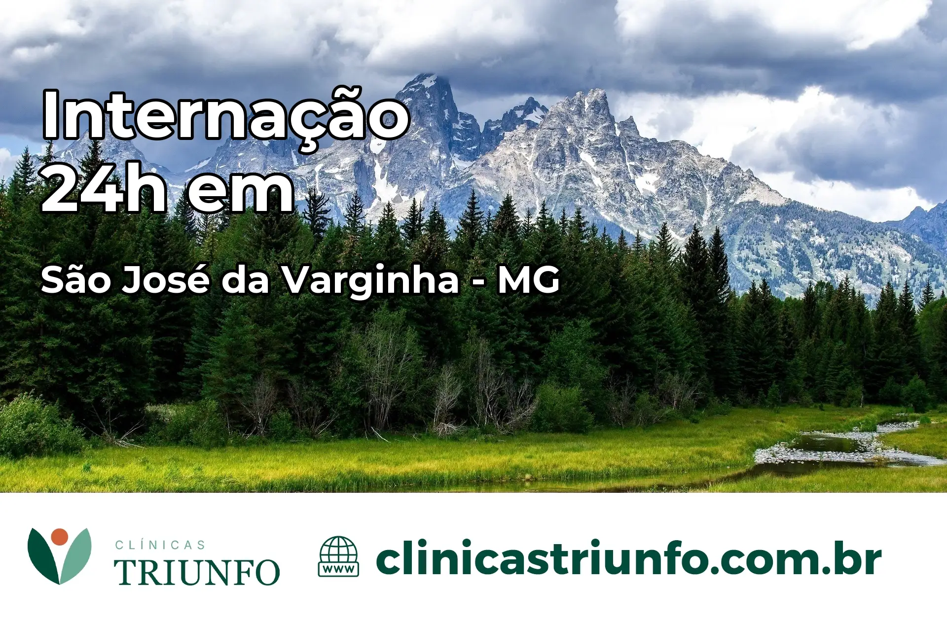 Internação 24 horas em São José da Varginha – MG