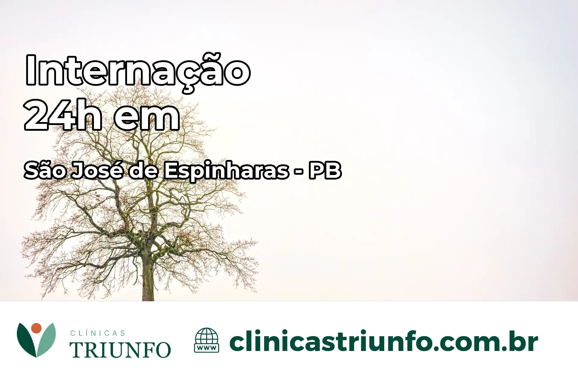 Internação 24 horas em São José de Espinharas – PB