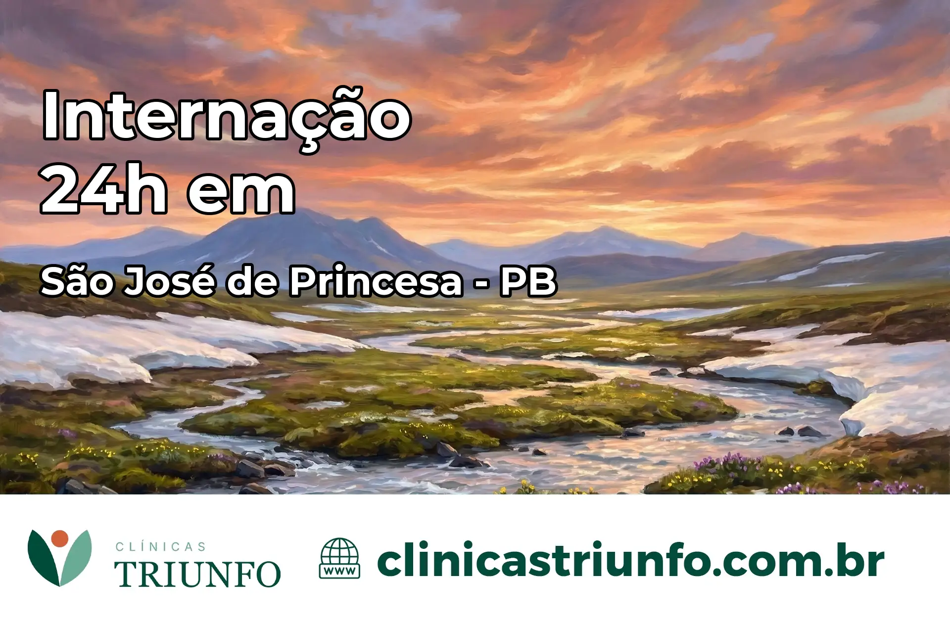 Internação 24 horas em São José de Princesa – PB
