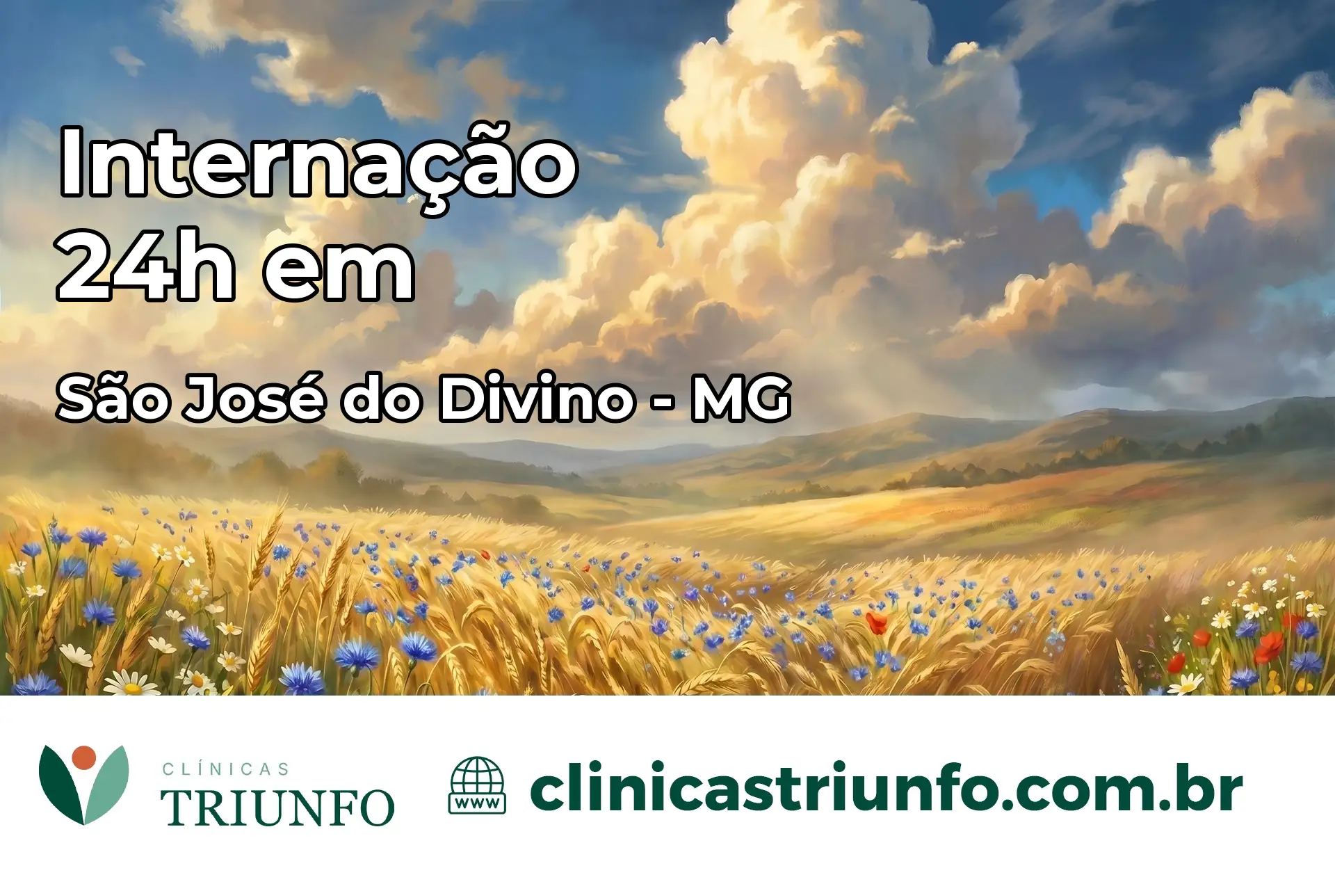 Internação 24 horas em São José do Divino – MG
