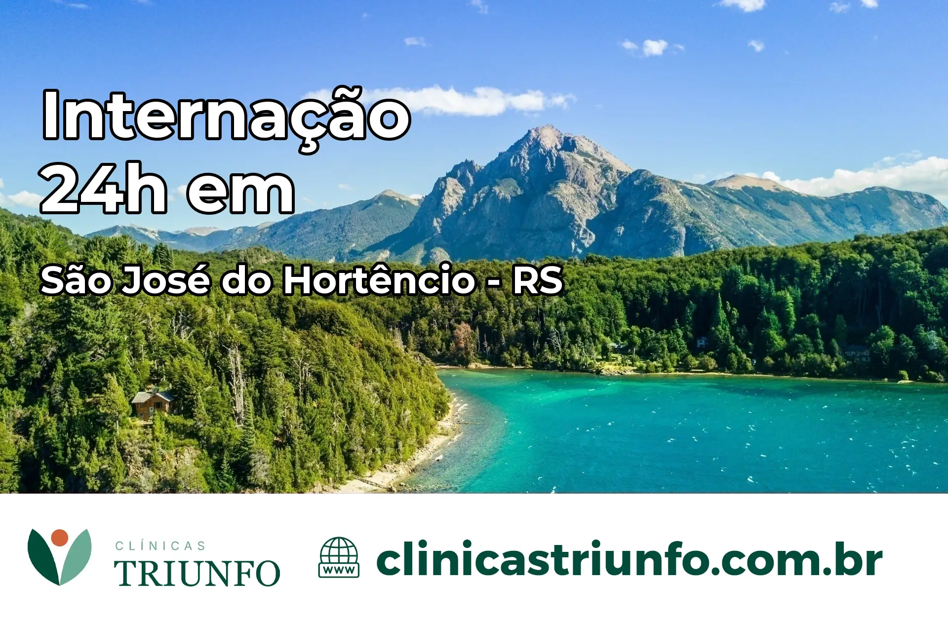 Internação 24 horas em São José do Hortêncio – RS