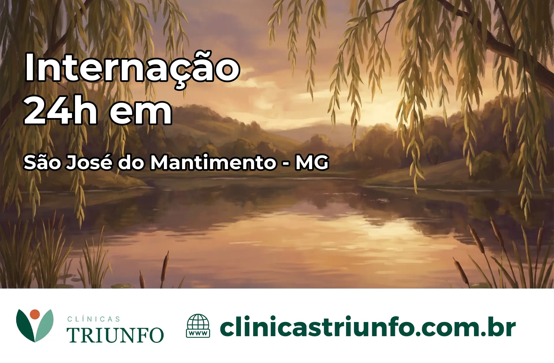 Internação 24 horas em São José do Mantimento – MG