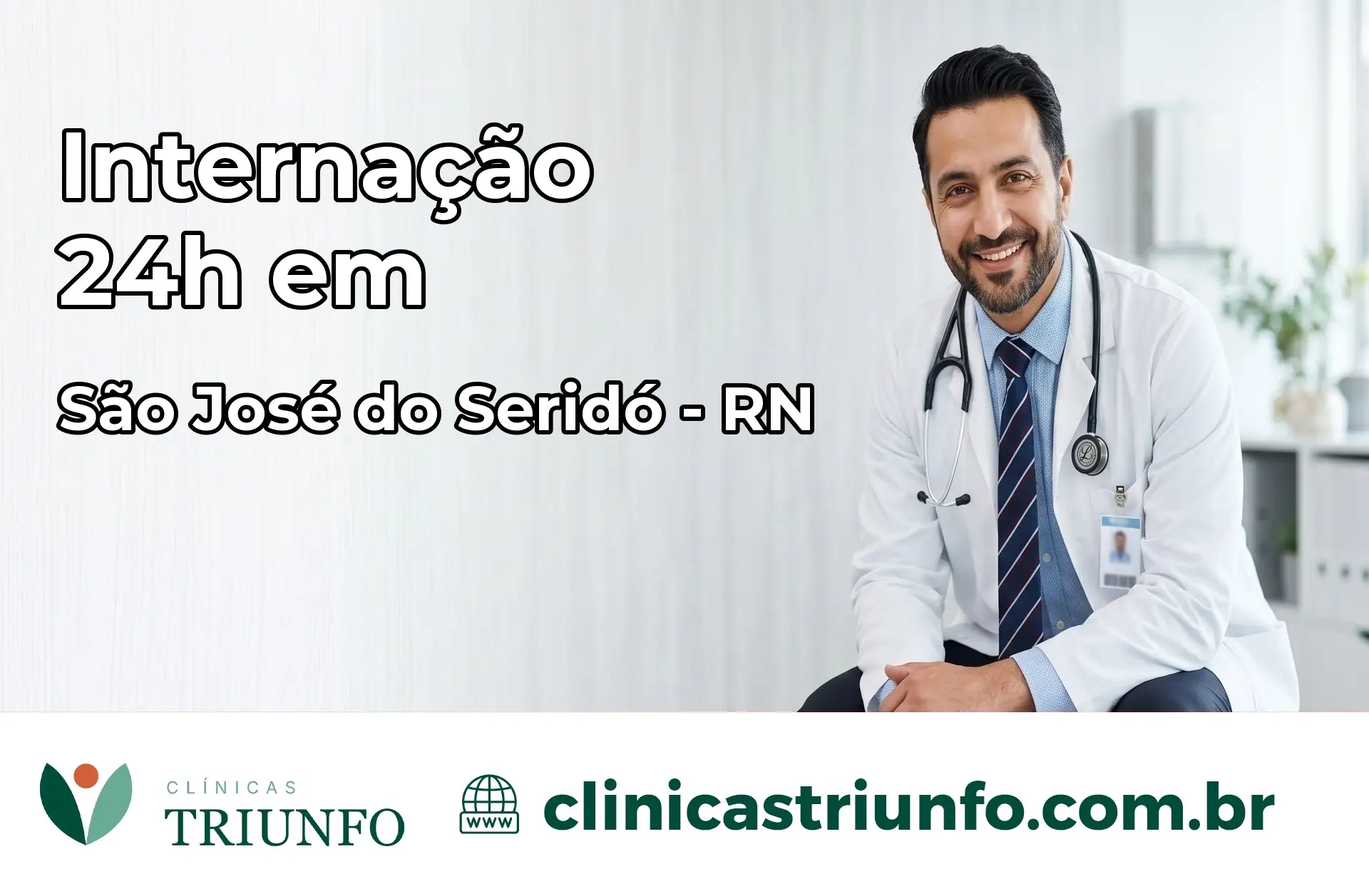 Internação 24 horas em São José do Seridó – RN