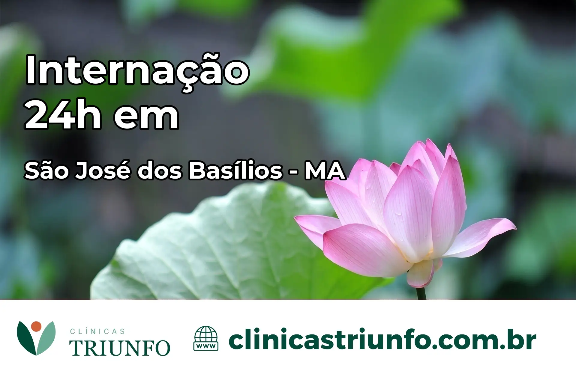 Internação 24 horas em São José dos Basílios – MA