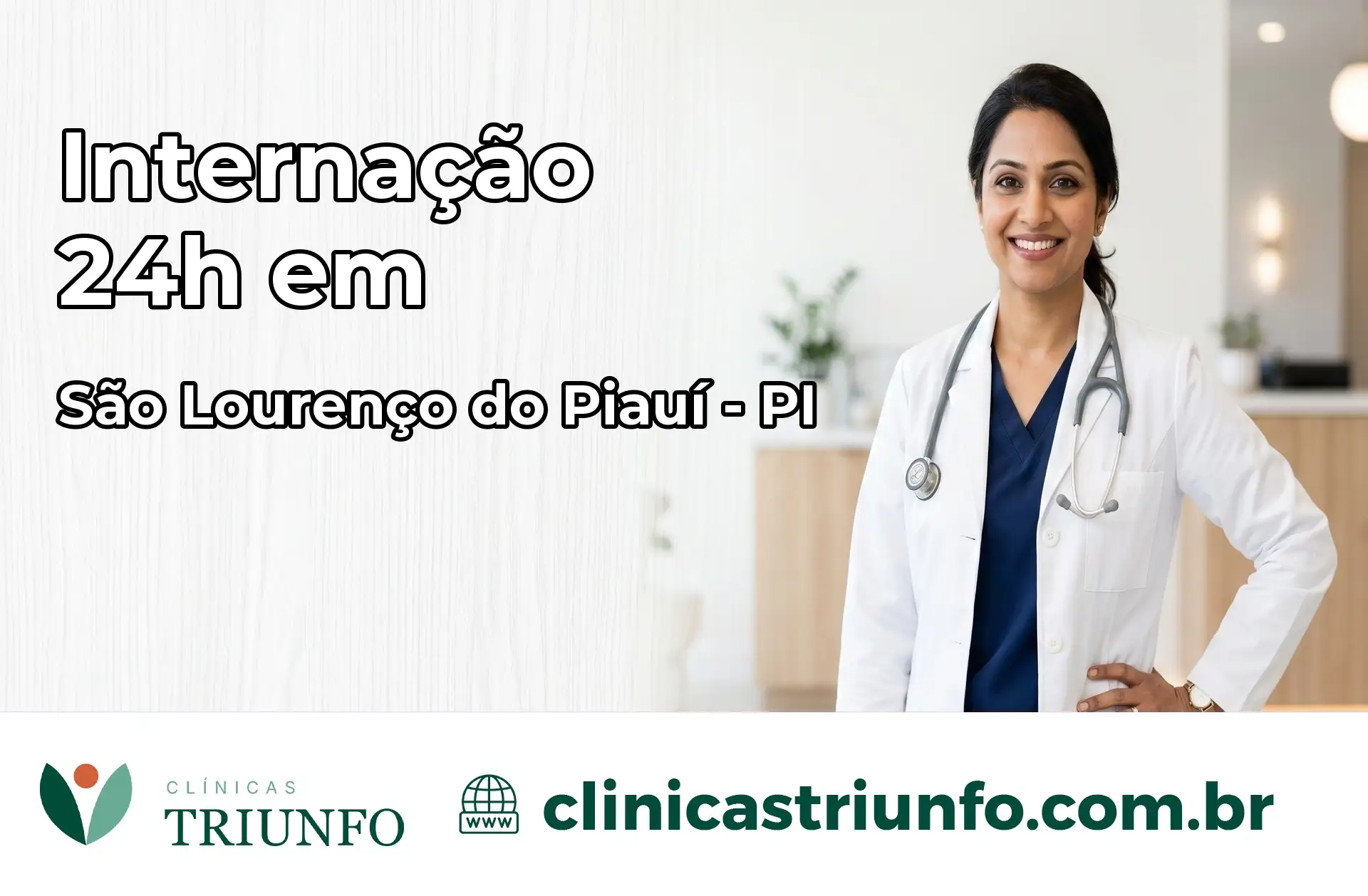 Internação 24 horas em São Lourenço do Piauí – PI