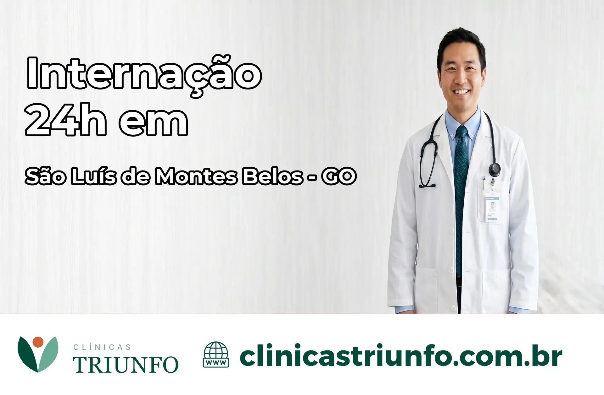 Internação 24 horas em São Luís de Montes Belos – GO