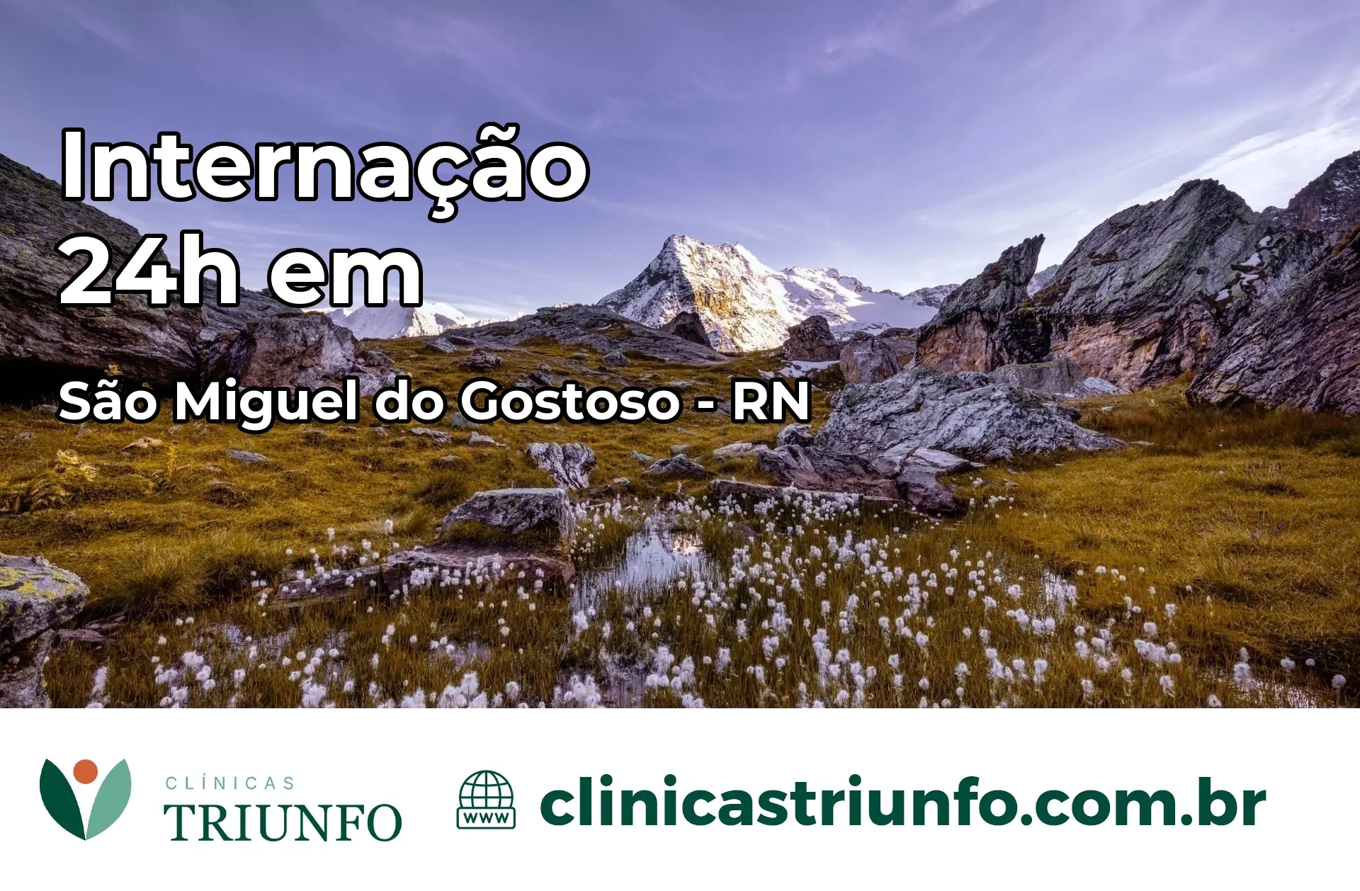 Internação 24 horas em São Miguel do Gostoso – RN