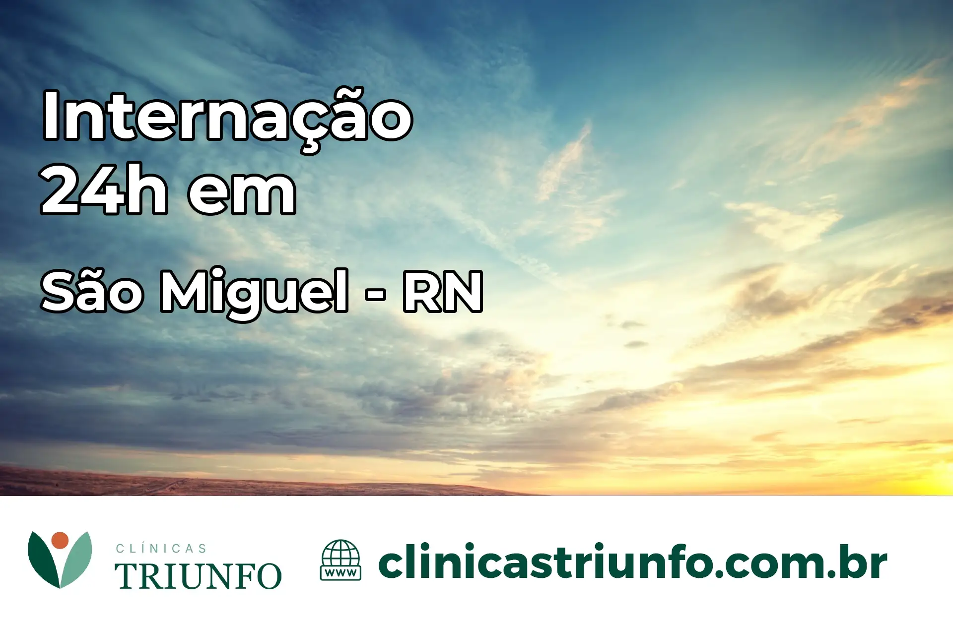 Internação 24 horas em São Miguel – RN