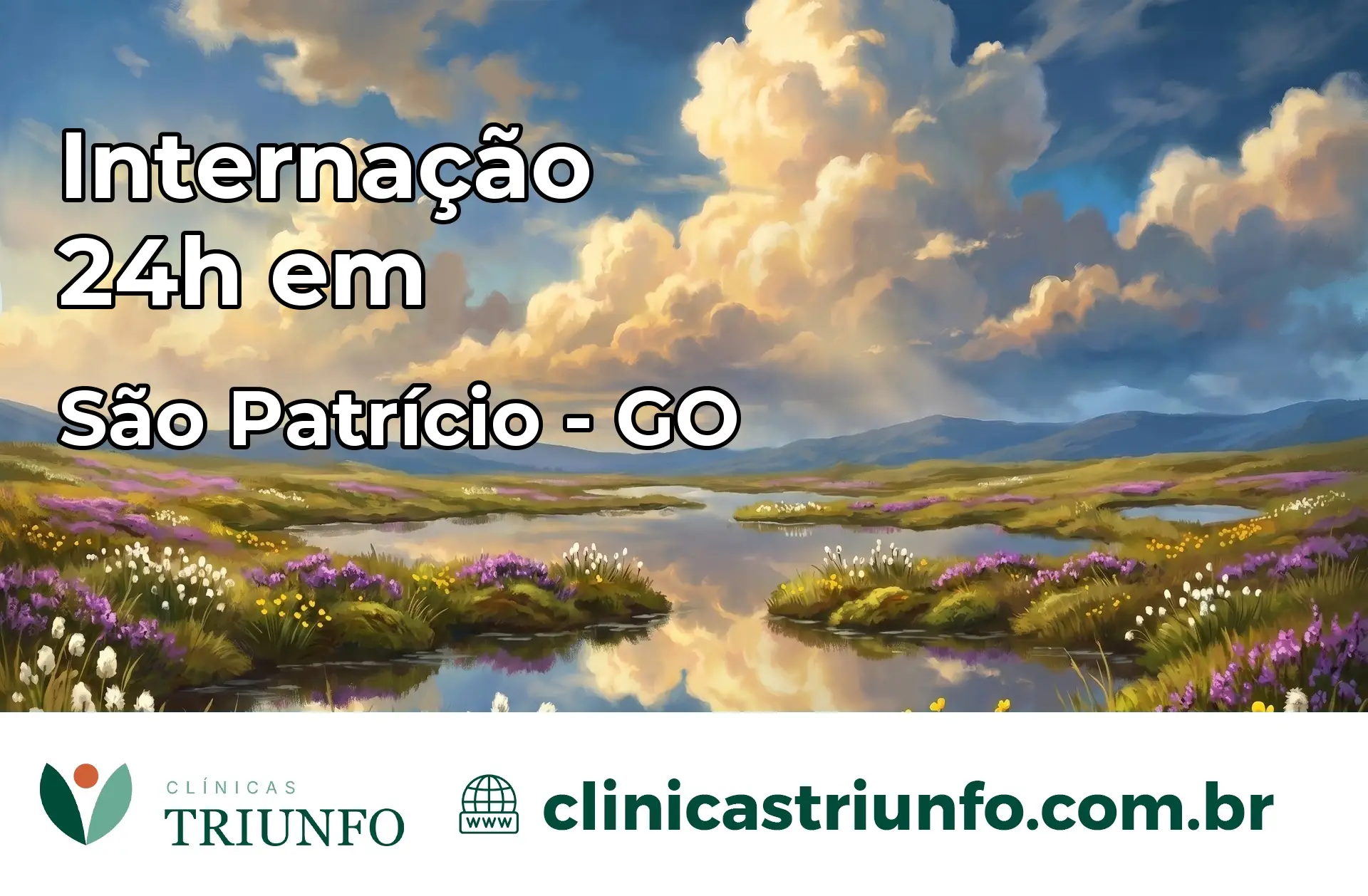 Internação 24 horas em São Patrício – GO
