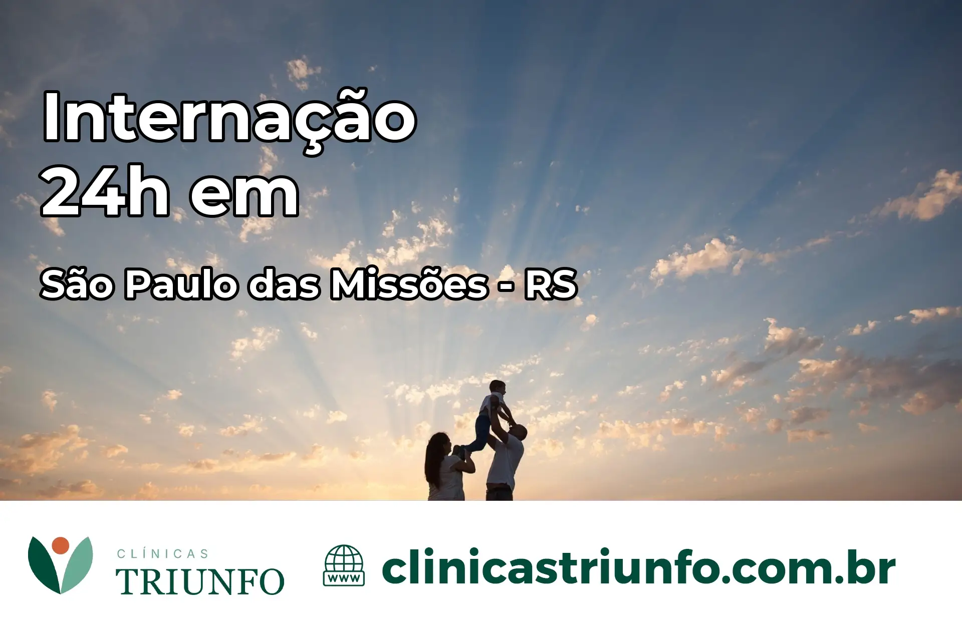 Internação 24 horas em São Paulo das Missões – RS