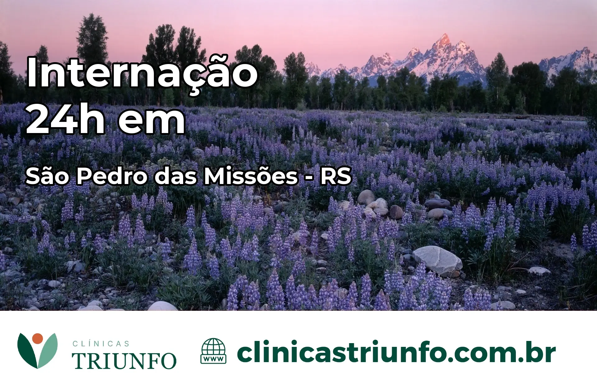 Internação 24 horas em São Pedro das Missões – RS