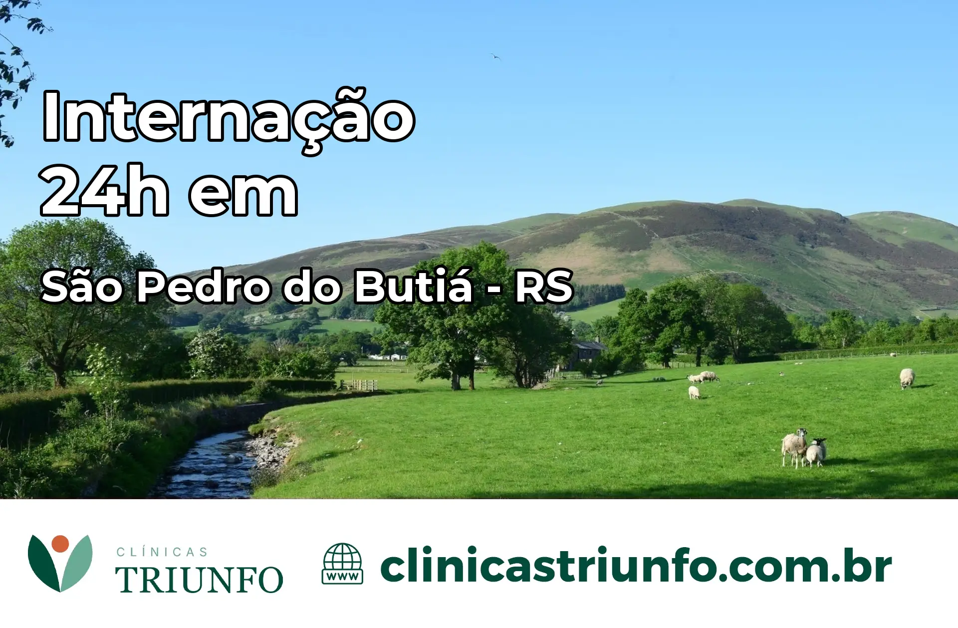 Internação 24 horas em São Pedro do Butiá – RS