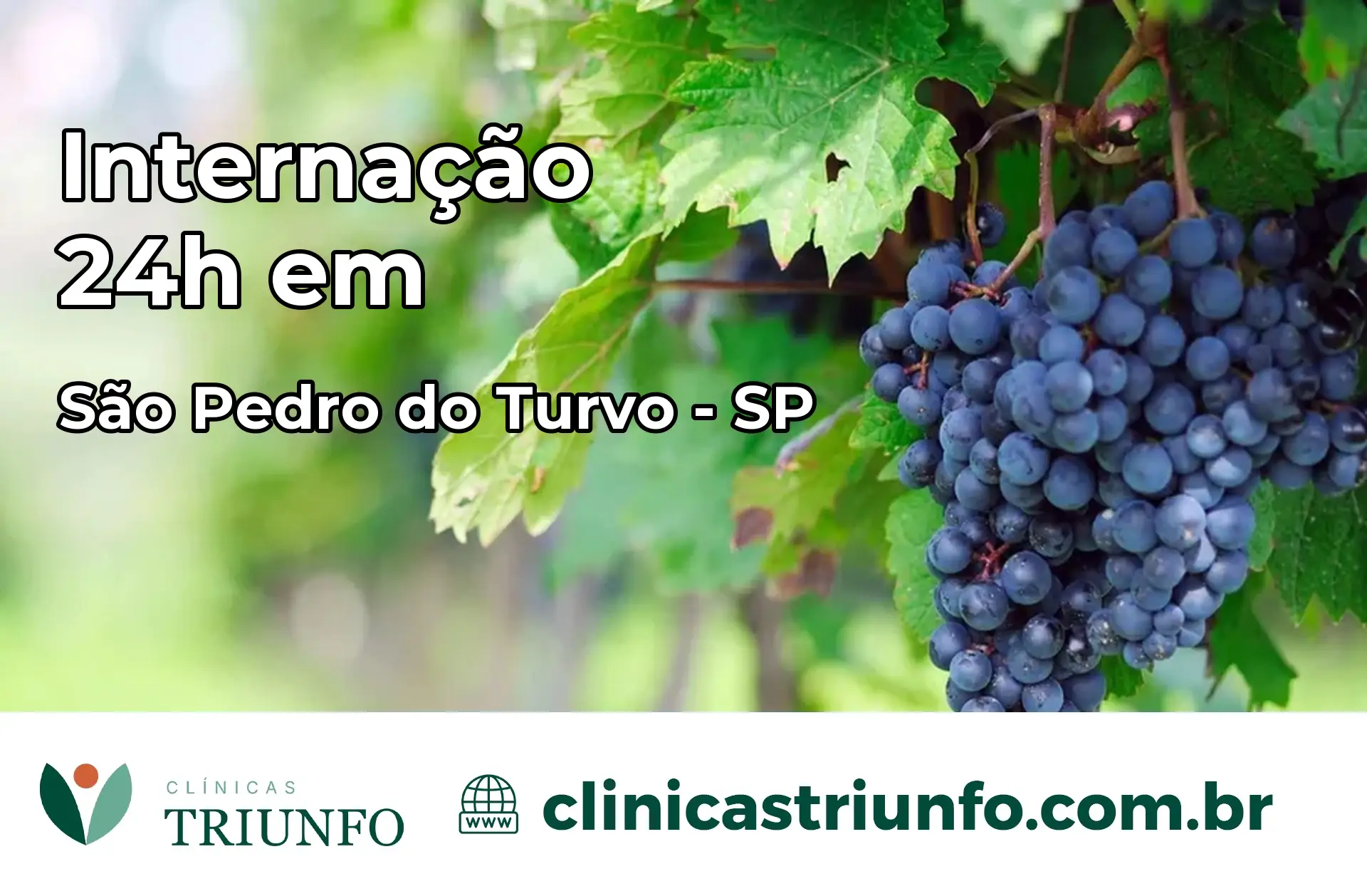 Internação 24 horas em São Pedro do Turvo – SP