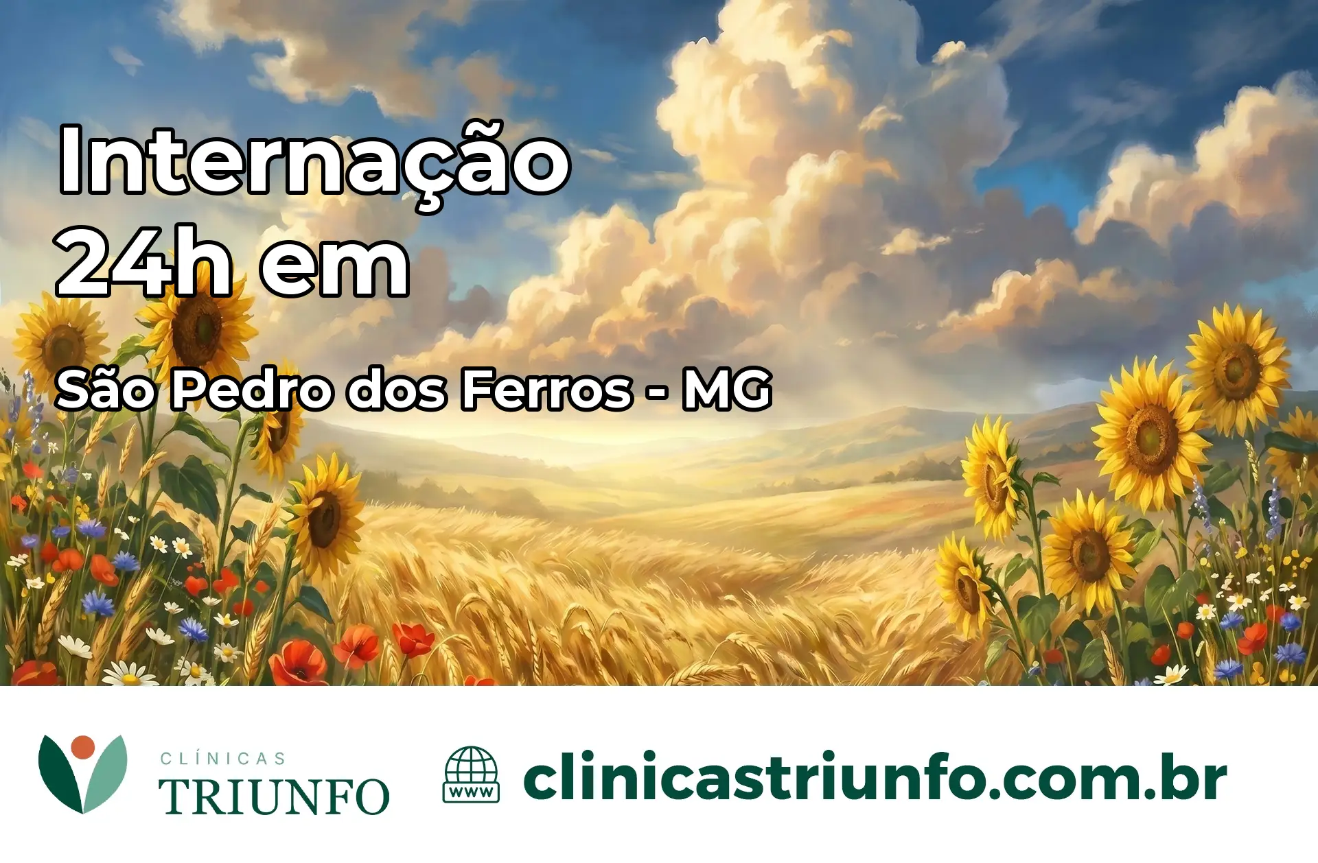 Internação 24 horas em São Pedro dos Ferros – MG