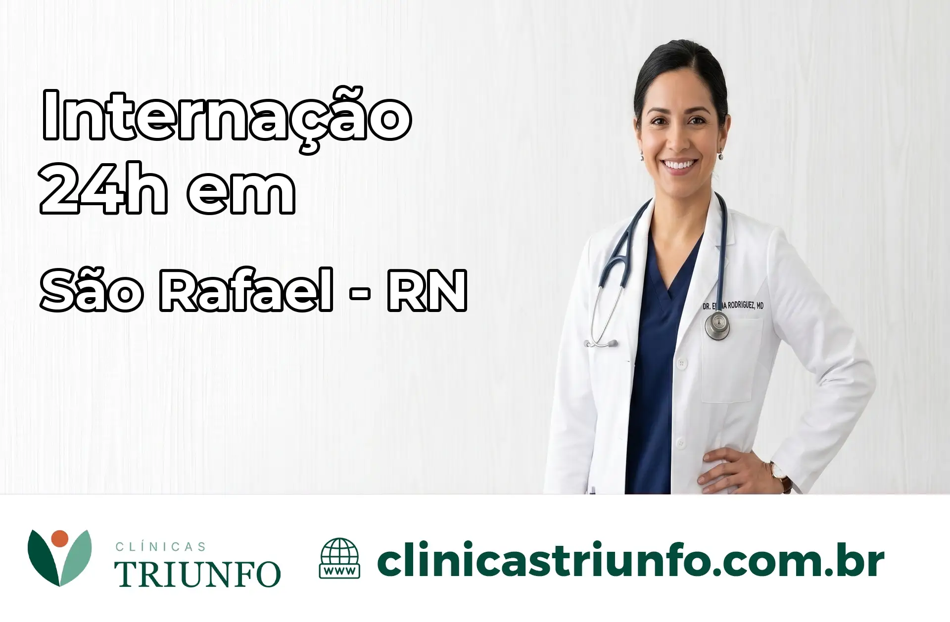 Internação 24 horas em São Rafael – RN