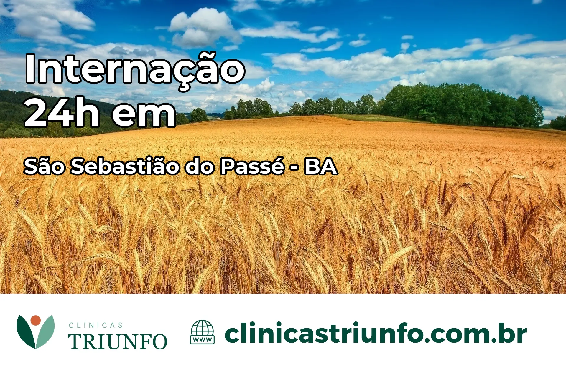 Internação 24 horas em São Sebastião do Passé – BA