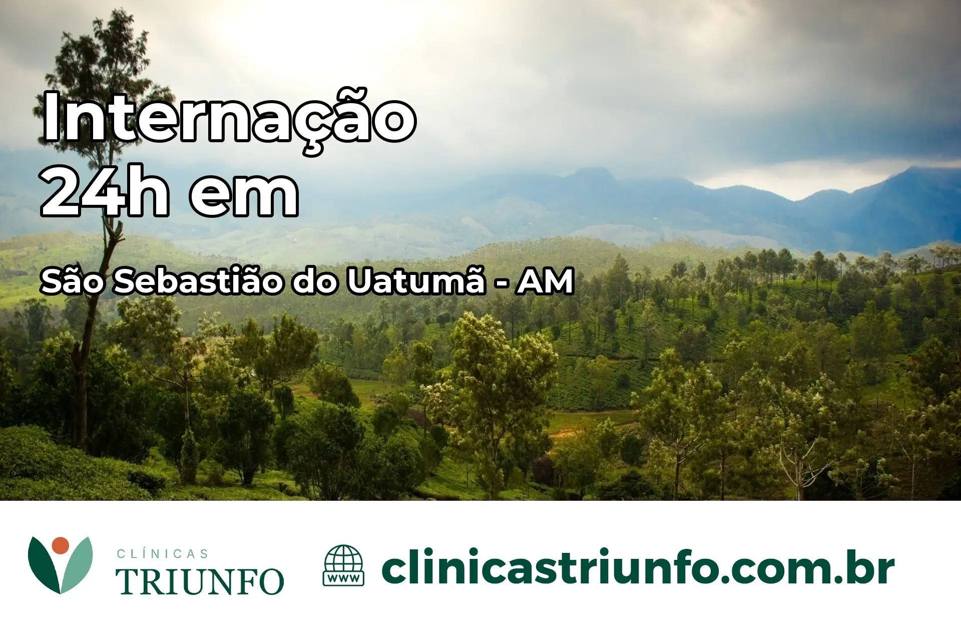Internação 24 horas em São Sebastião do Uatumã – AM