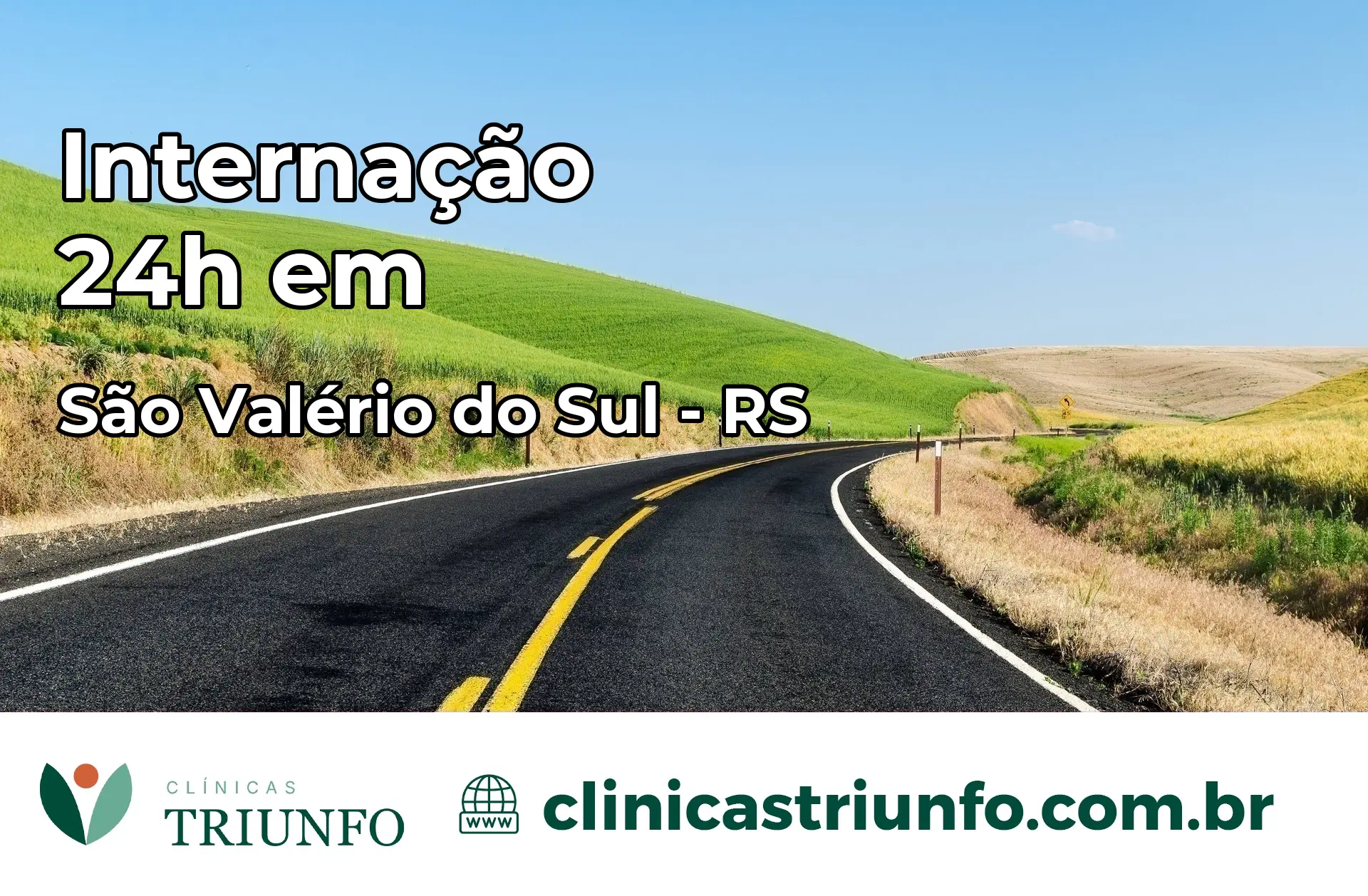 Internação 24 horas em São Valério do Sul – RS