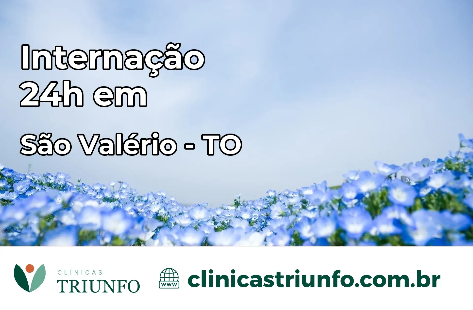 Internação 24 horas em São Valério – TO