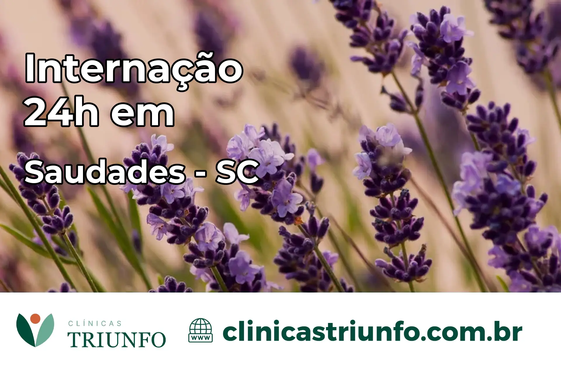 Internação 24 horas em Saudades – SC
