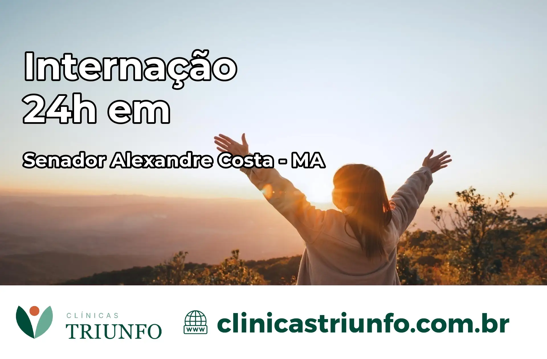Internação 24 horas em Senador Alexandre Costa – MA