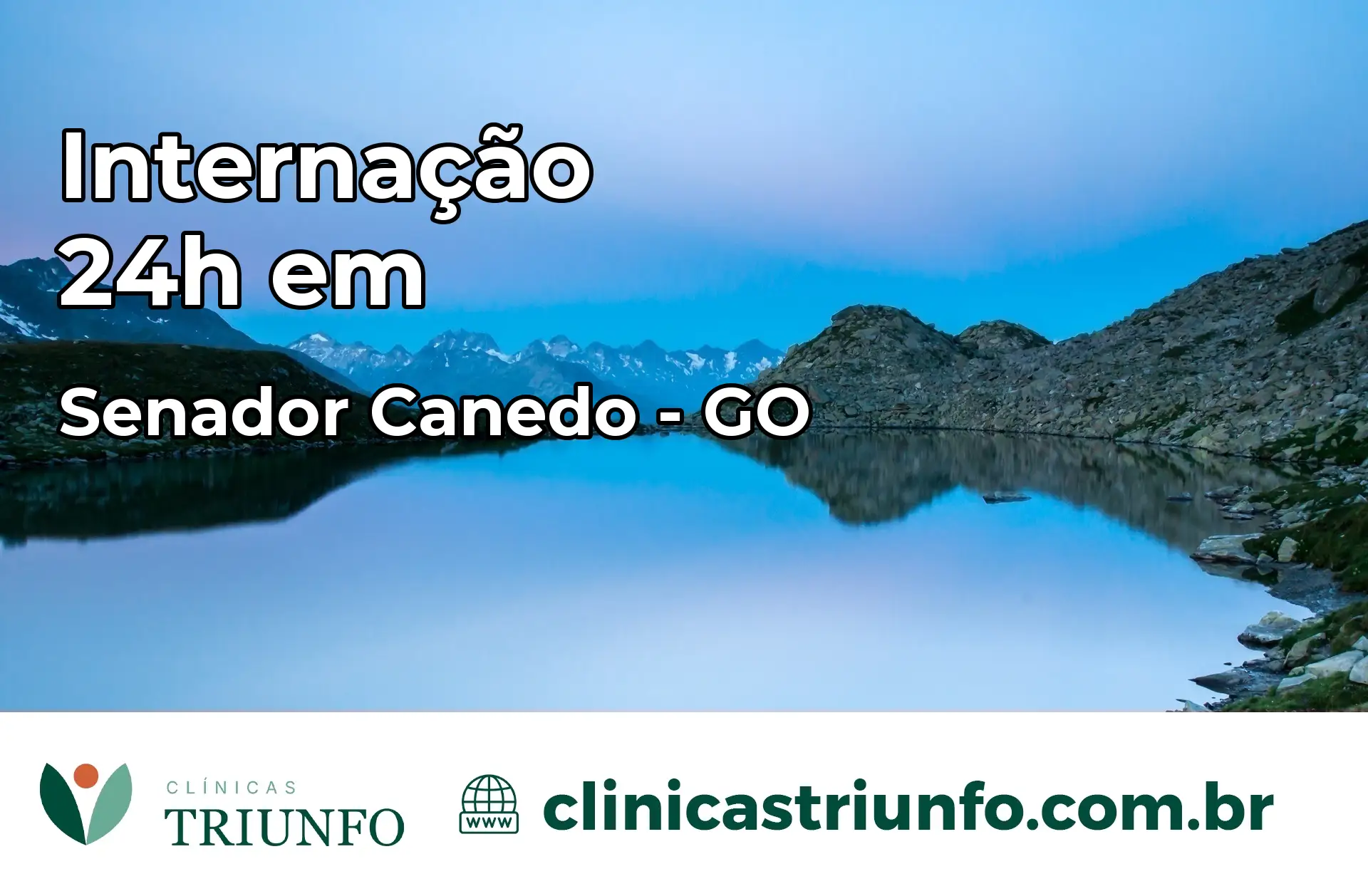 Internação 24 horas em Senador Canedo – GO