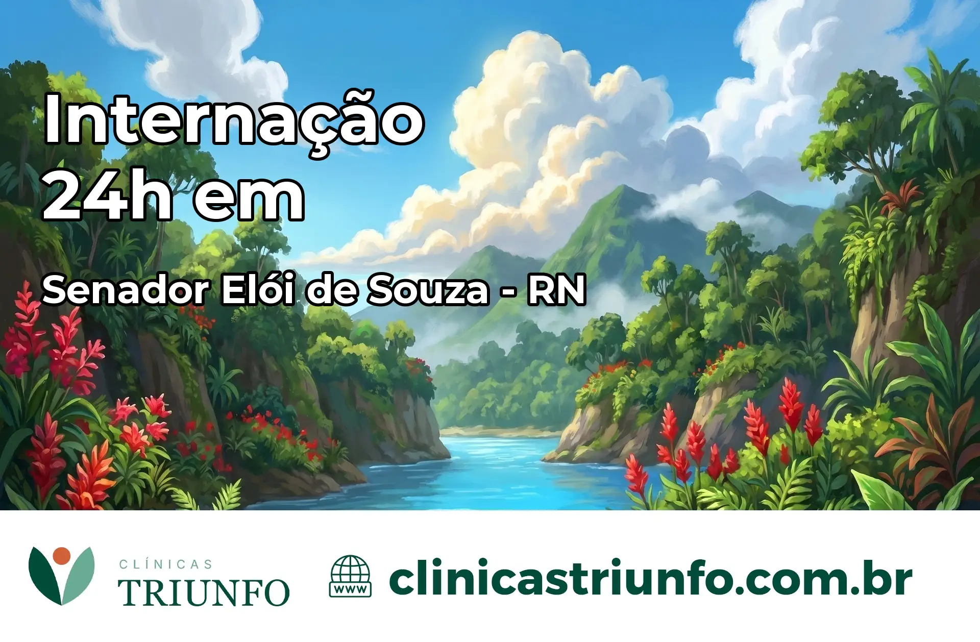 Internação 24 horas em Senador Elói de Souza – RN