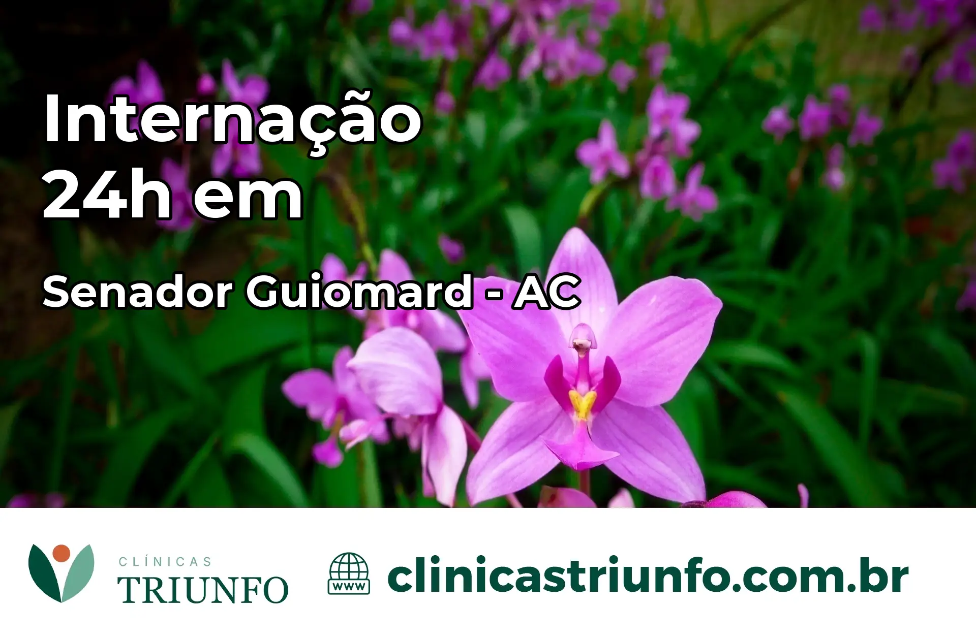 Internação 24 horas em Senador Guiomard – AC