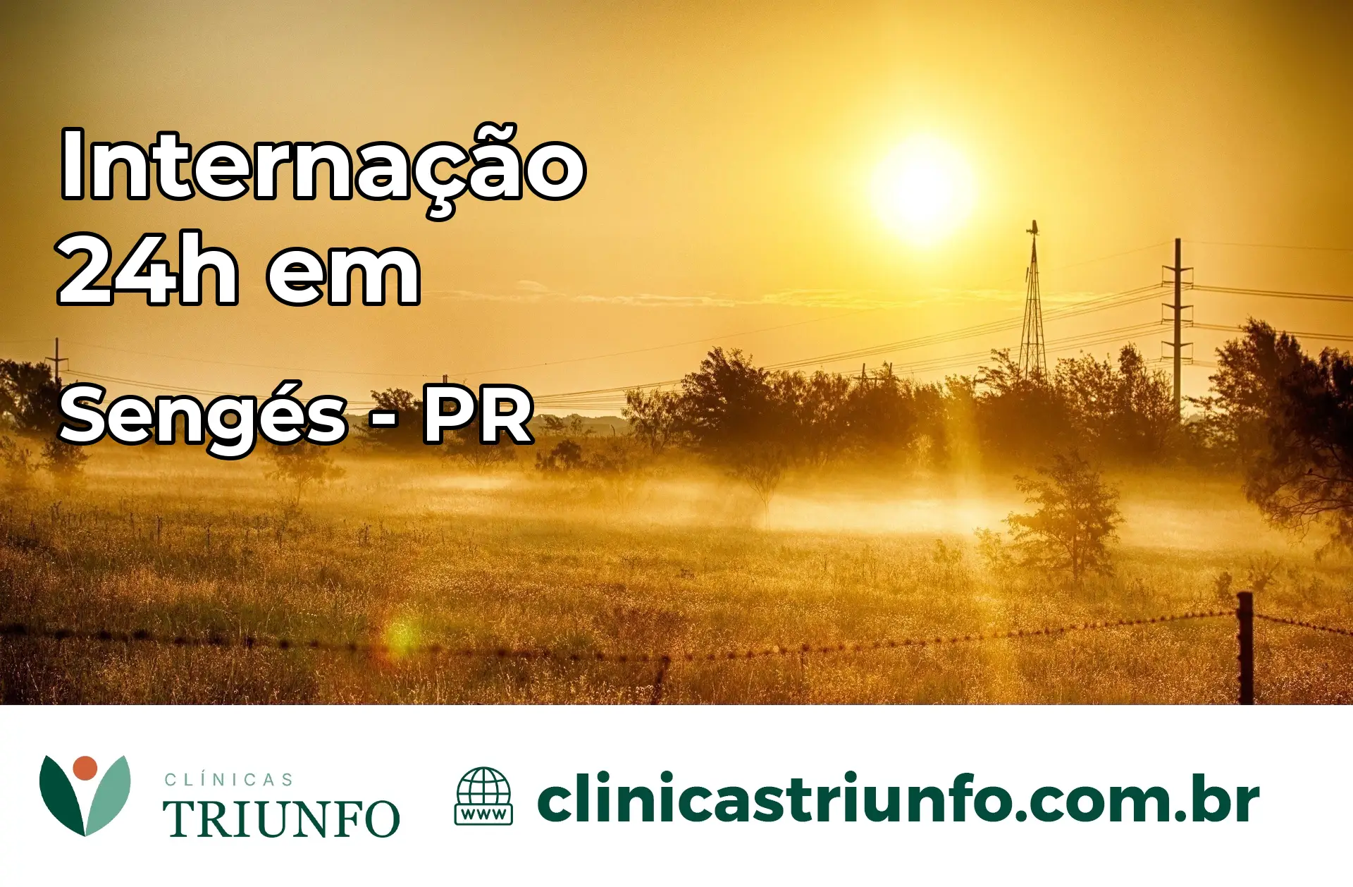 Internação 24 horas em Sengés – PR