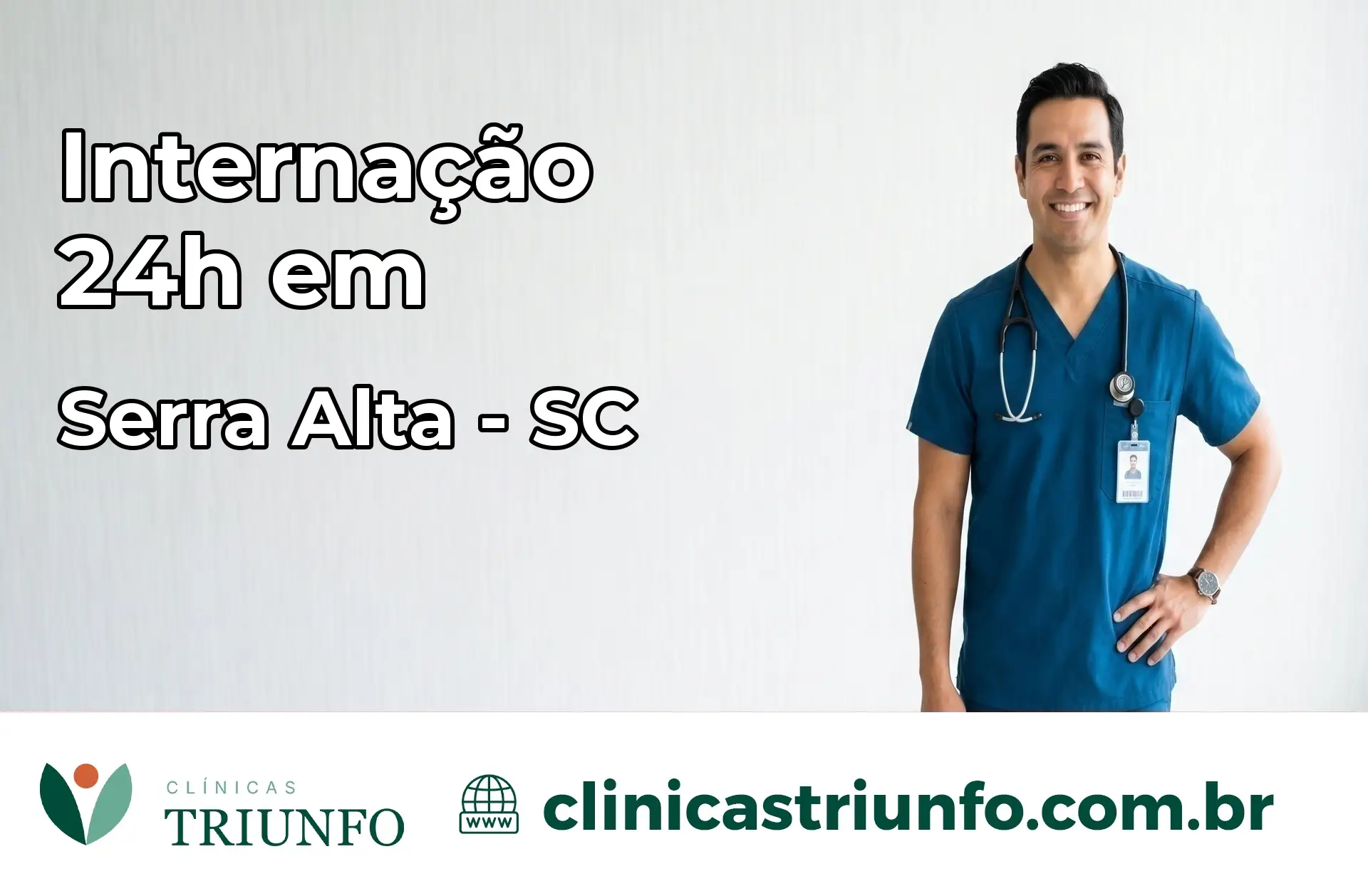 Internação 24 horas em Serra Alta – SC