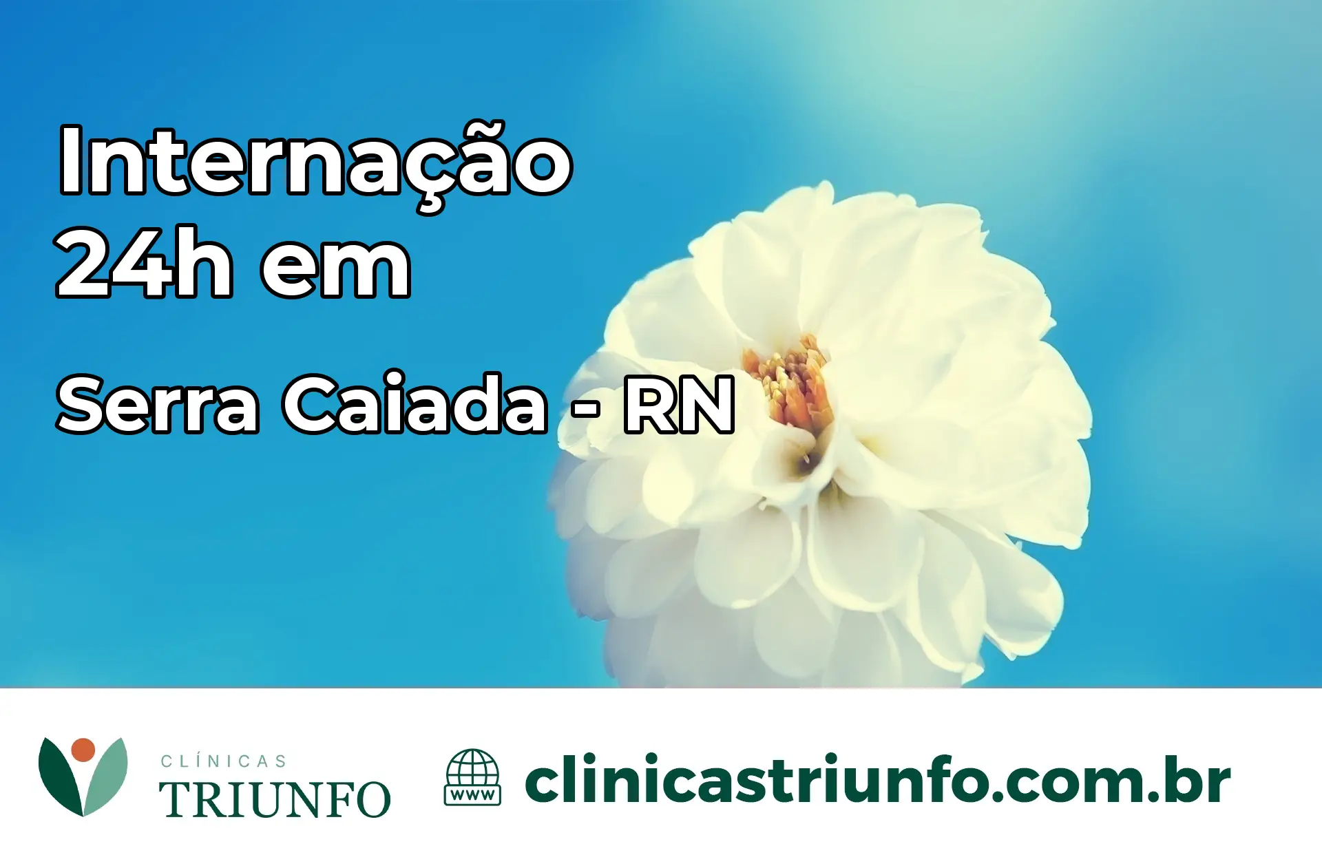 Internação 24 horas em Serra Caiada – RN