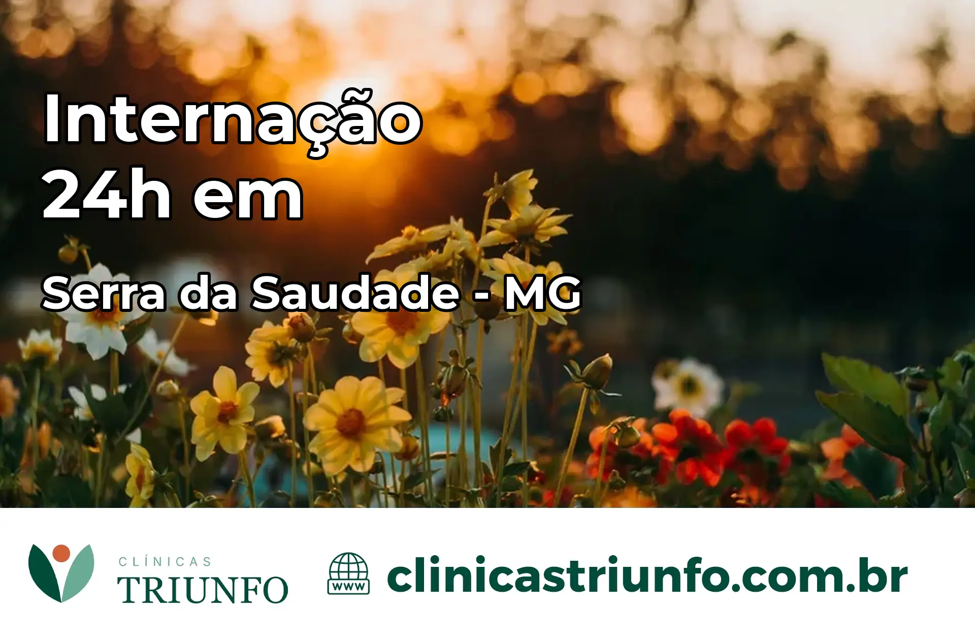 Internação 24 horas em Serra da Saudade – MG