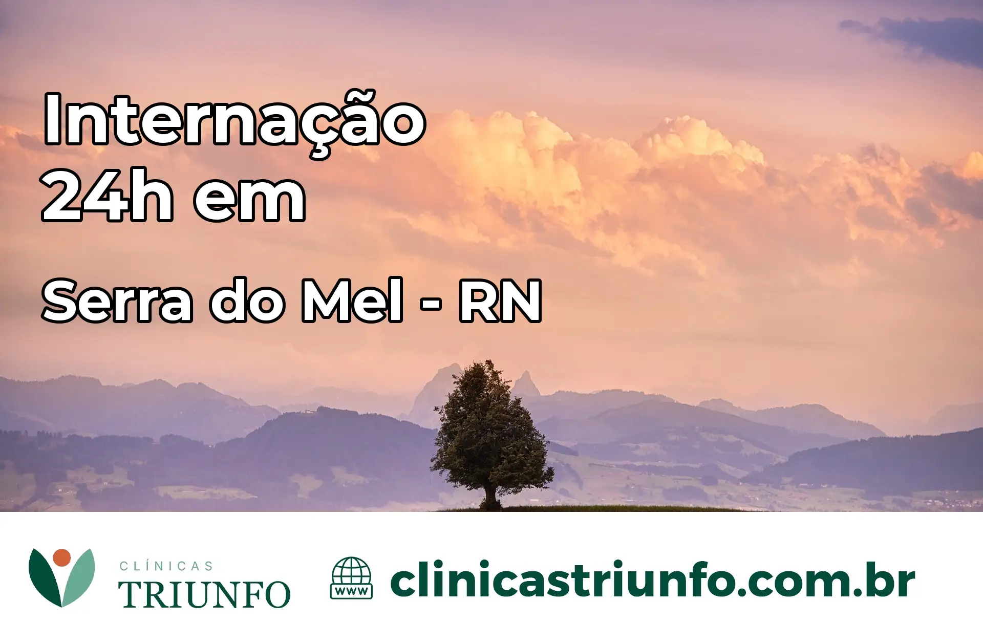 Internação 24 horas em Serra do Mel – RN