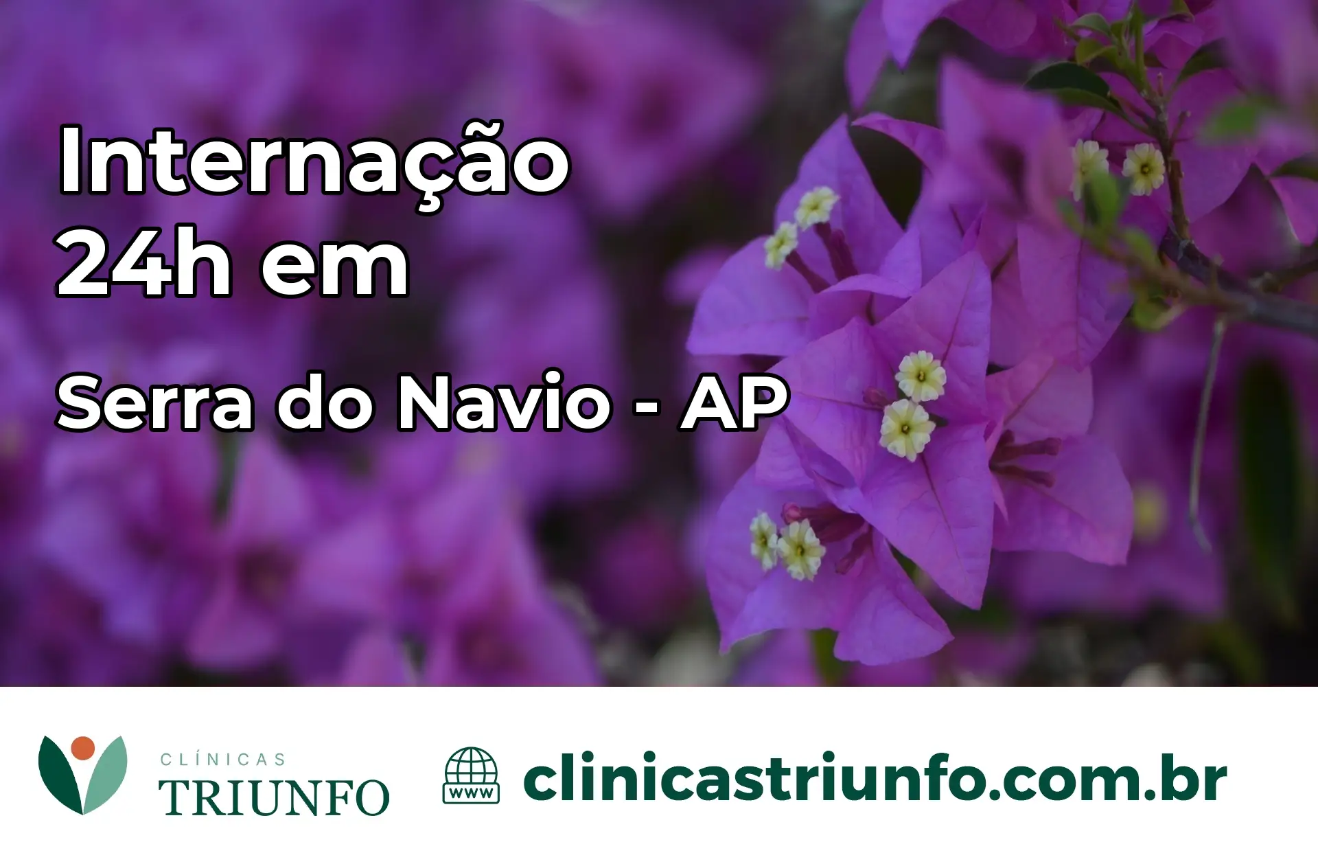 Internação 24 horas em Serra do Navio – AP