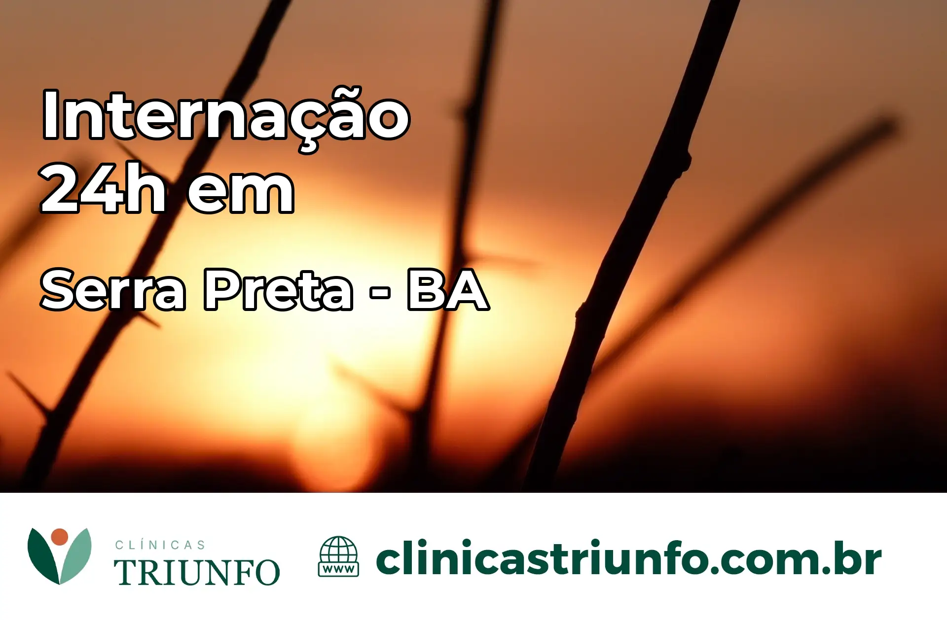Internação 24 horas em Serra Preta – BA