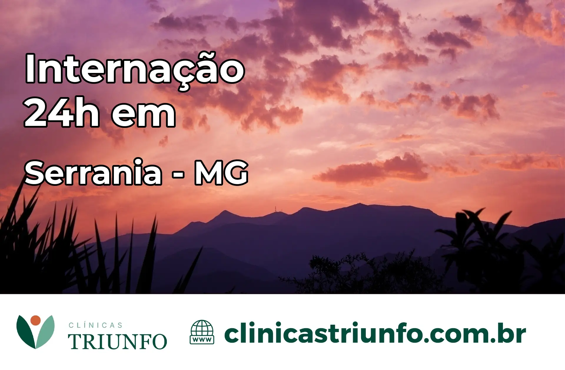 Internação 24 horas em Serrania – MG