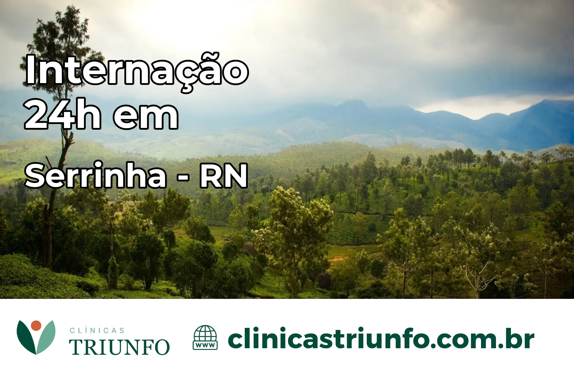 Internação 24 horas em Serrinha – RN