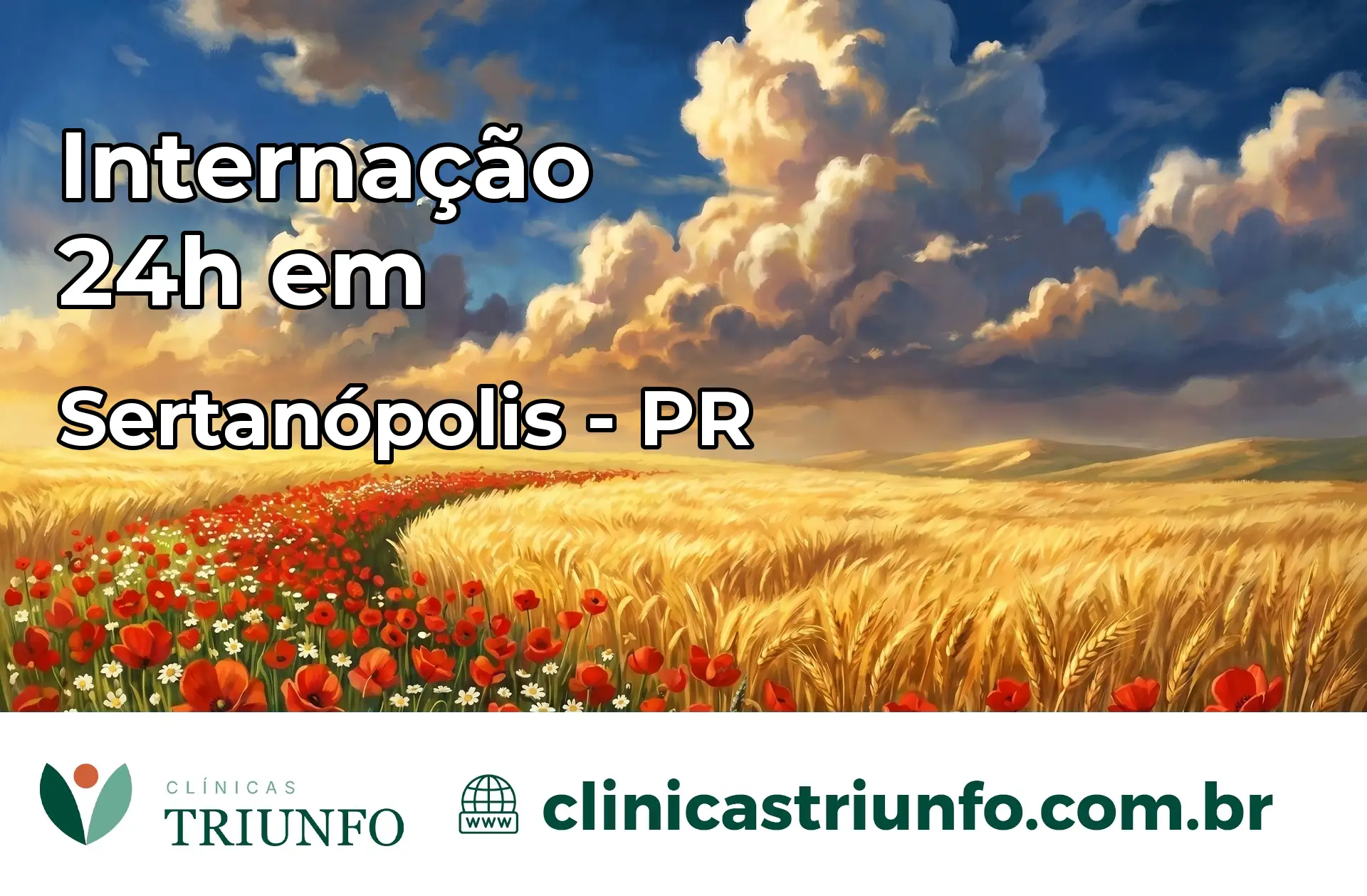 Internação 24 horas em Sertanópolis – PR