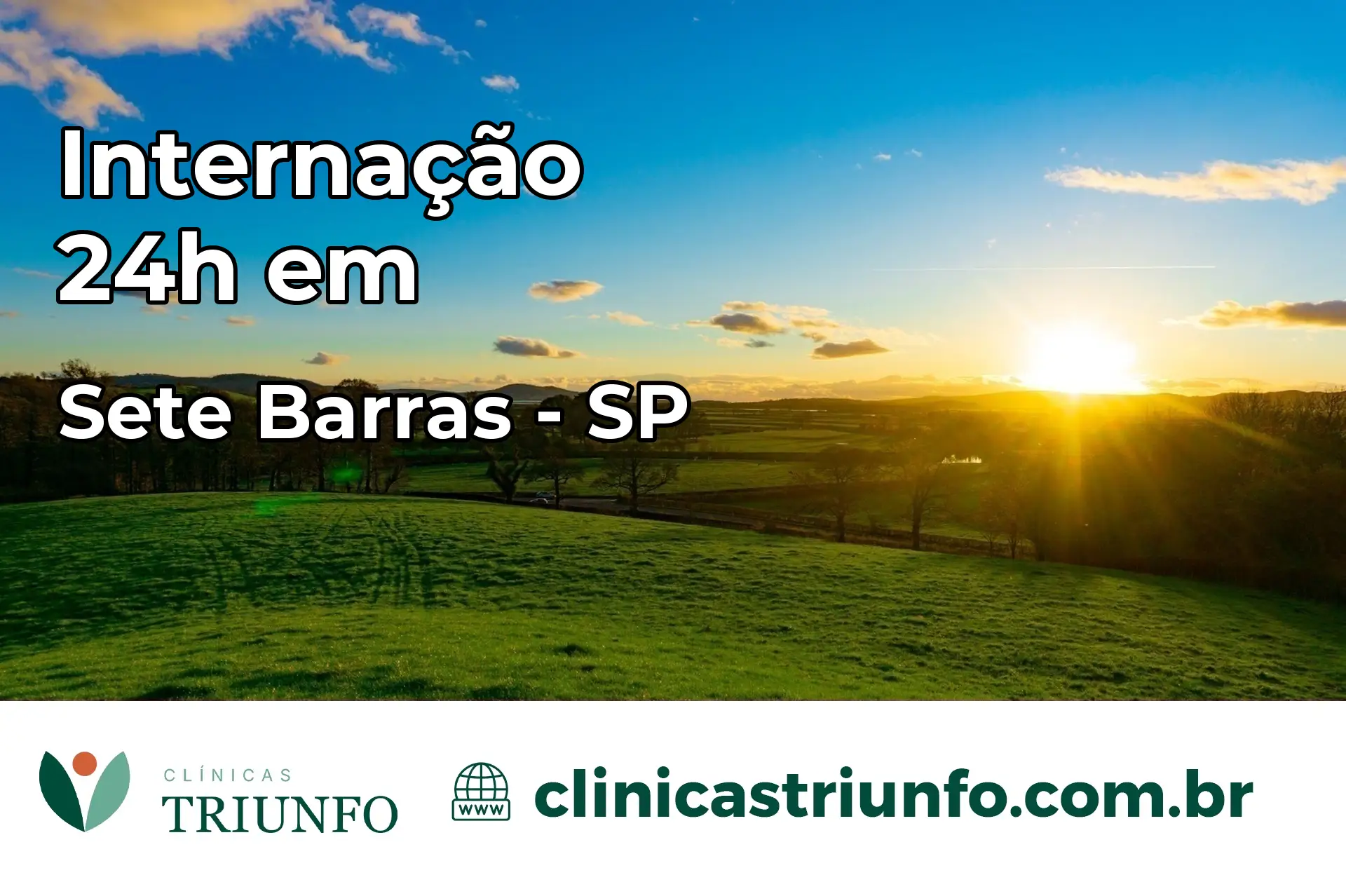 Internação 24 horas em Sete Barras – SP